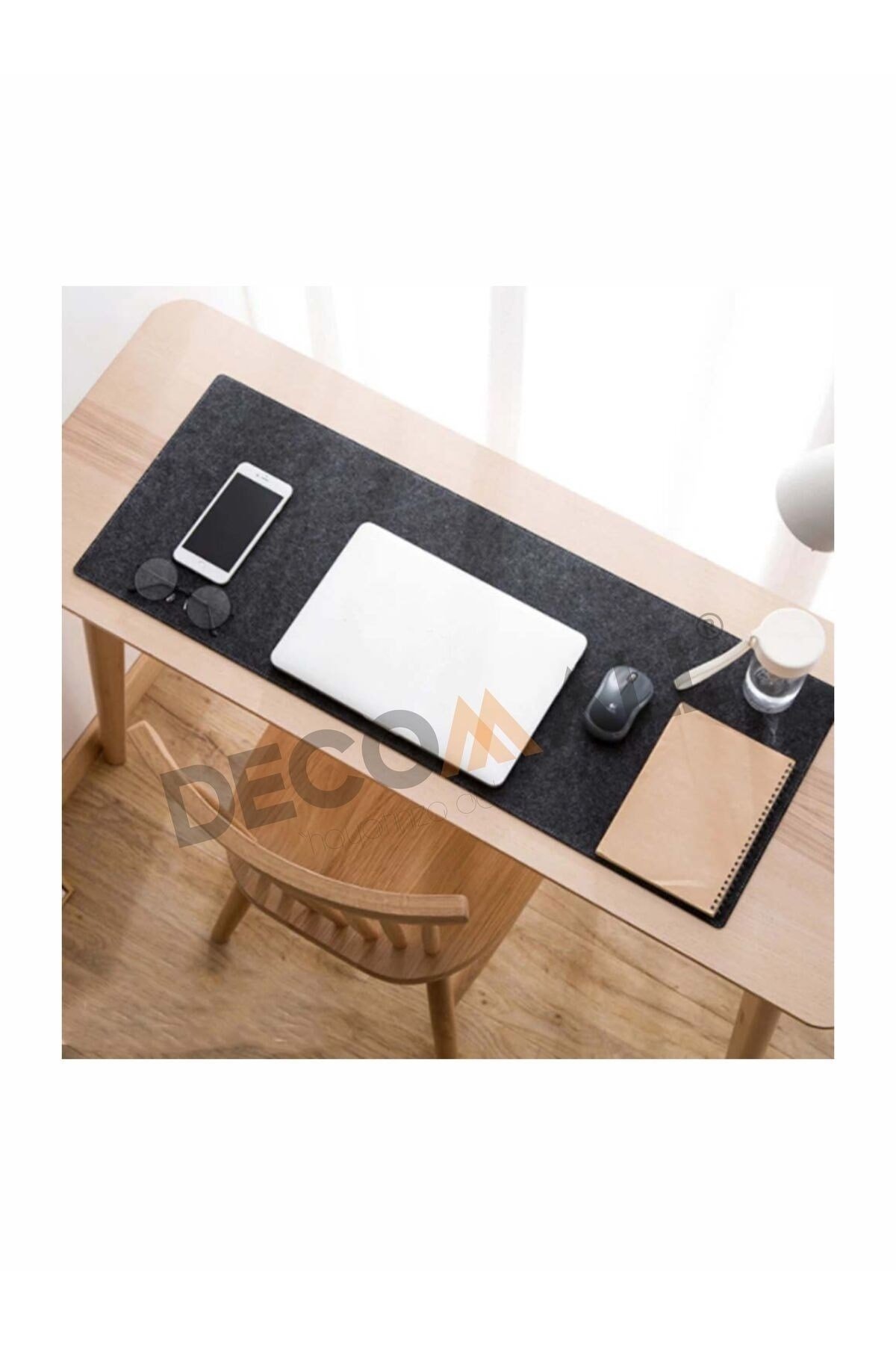 (40 x 100) Keçe Çalışma Masası Düzenleme Ve Oyuncu Mouse Pedi Masa Üstü Düzenleyici 40x100 Cm