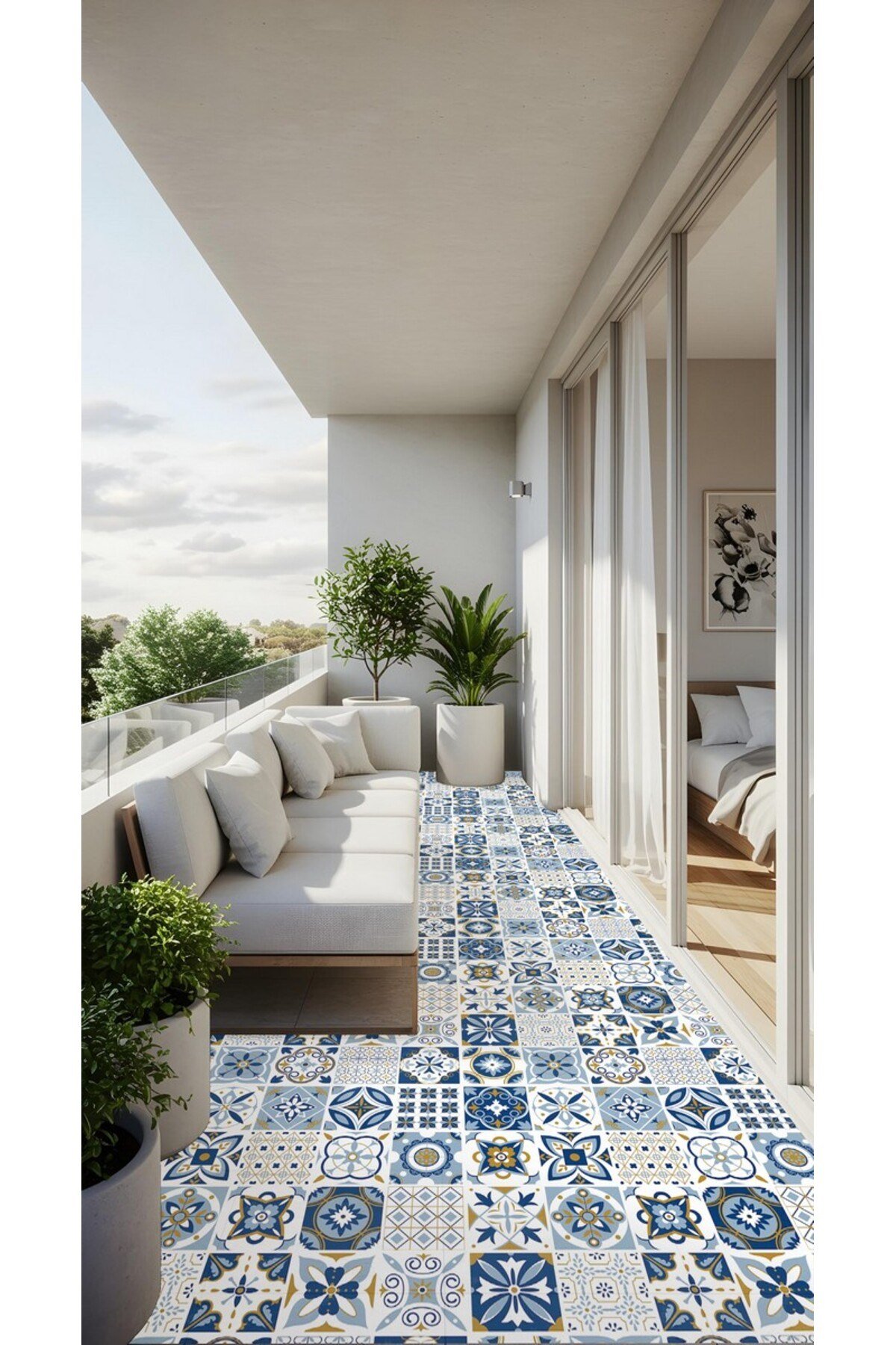 5 Code YAPIŞKANLI DESENLİ FOLYO DUVAR DOLAP MUTFAK TEZGAH ARASI FOLYO KAPLAMA(50x100cm)