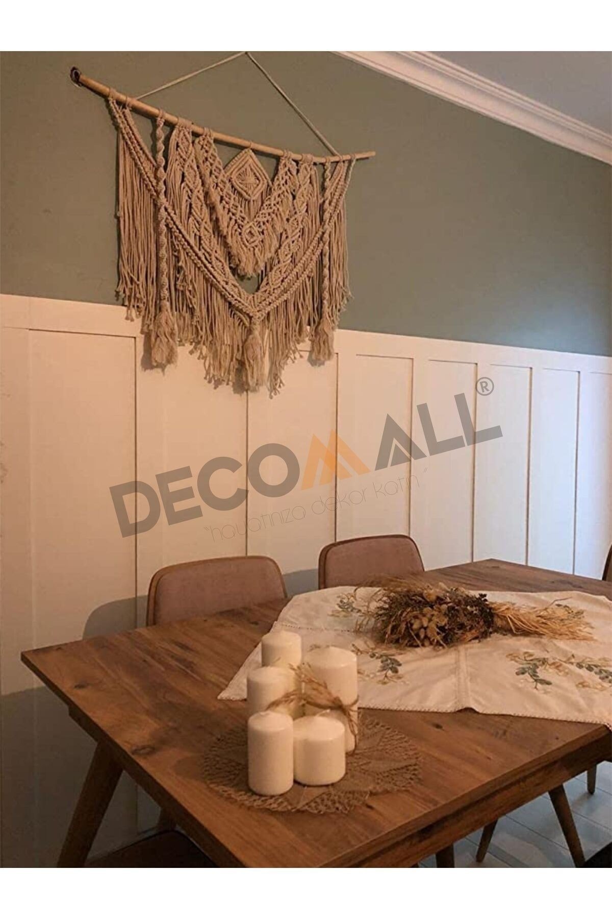 8 X 100 1 Adet Iskandinav Duvar Çıtası Dekoratif Duvar Çıtası Boyanabilir Ahşap