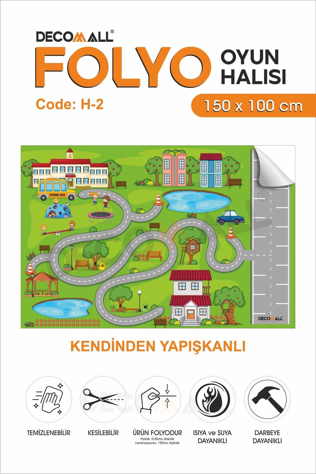 ÇOCUK ODASI H-002 OYUN MATI ZEMİN KAPLAMA KENDİNDEN YAPIŞKANLI OYUN SETİ ÖĞRETİCİ SET
