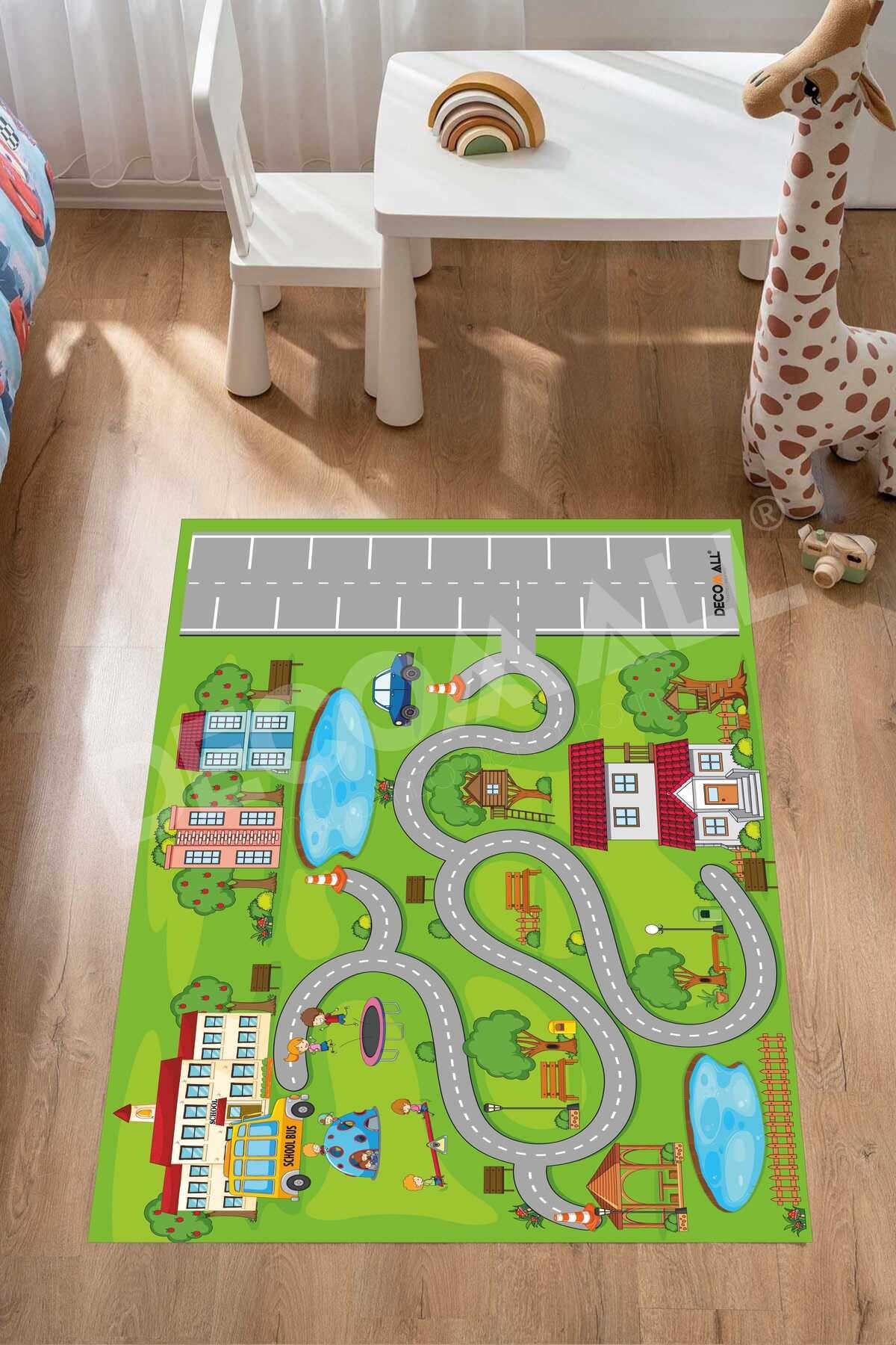 ÇOCUK ODASI H-002 OYUN MATI ZEMİN KAPLAMA KENDİNDEN YAPIŞKANLI OYUN SETİ ÖĞRETİCİ SET