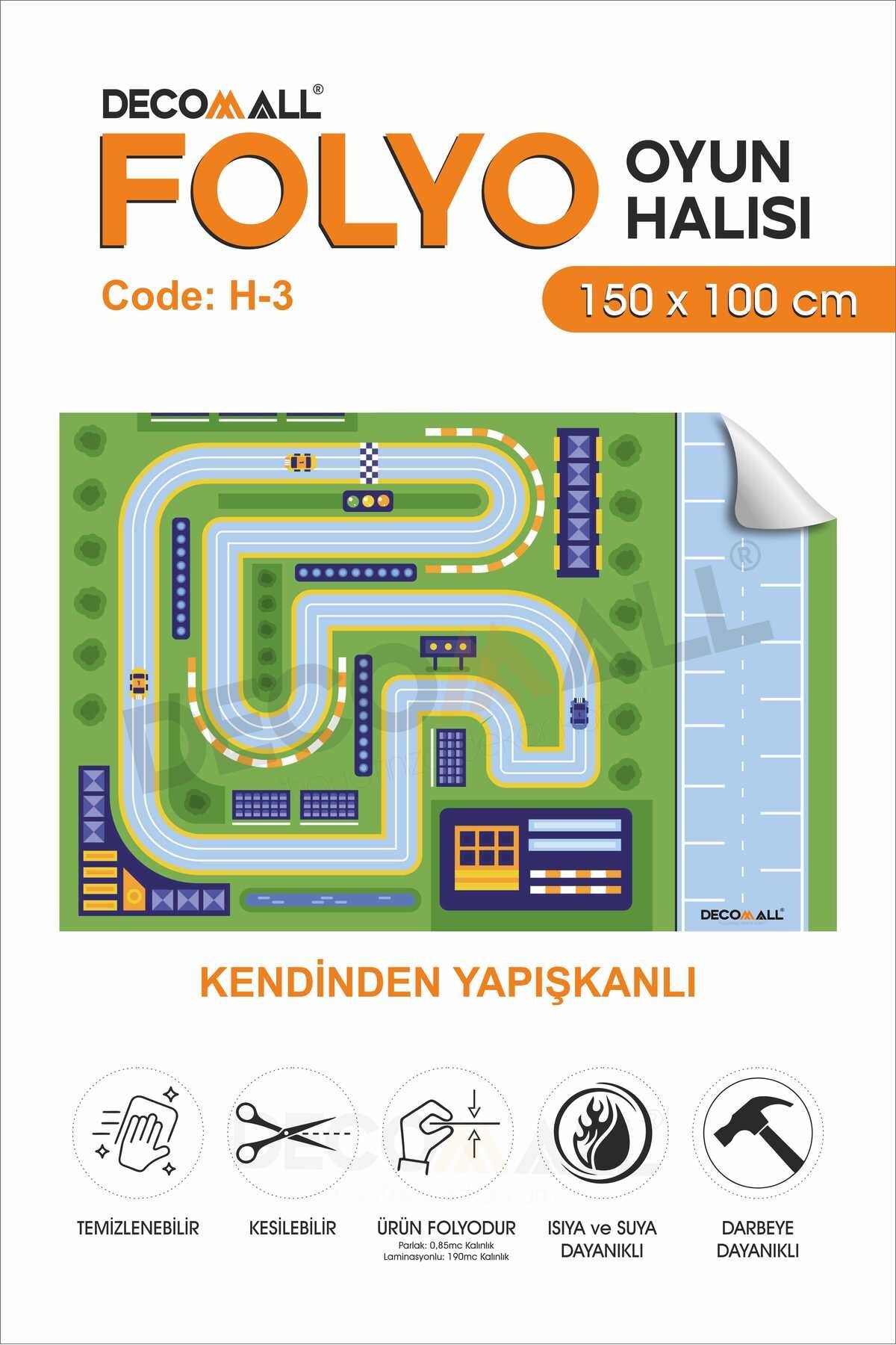 ÇOCUK ODASI H-003 OYUN MATI ZEMİN KAPLAMA KENDİNDEN YAPIŞKANLI OYUN SETİ ÖĞRETİCİ SET