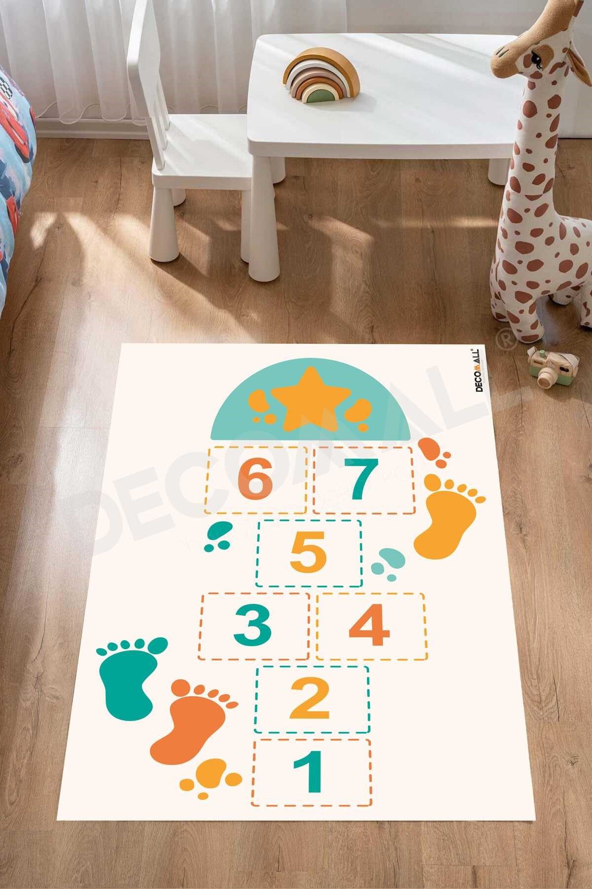 ÇOCUK ODASI H-006 OYUN MATI ZEMİN KAPLAMA KENDİNDEN YAPIŞKANLI OYUN SETİ ÖĞRETİCİ SET