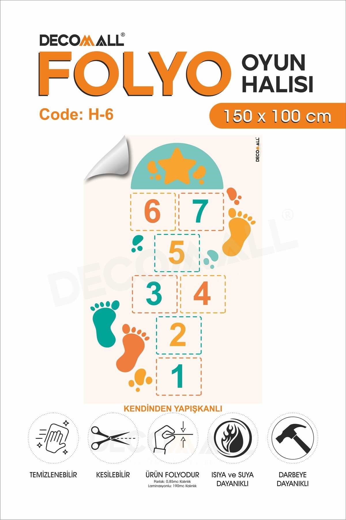 ÇOCUK ODASI H-006 OYUN MATI ZEMİN KAPLAMA KENDİNDEN YAPIŞKANLI OYUN SETİ ÖĞRETİCİ SET