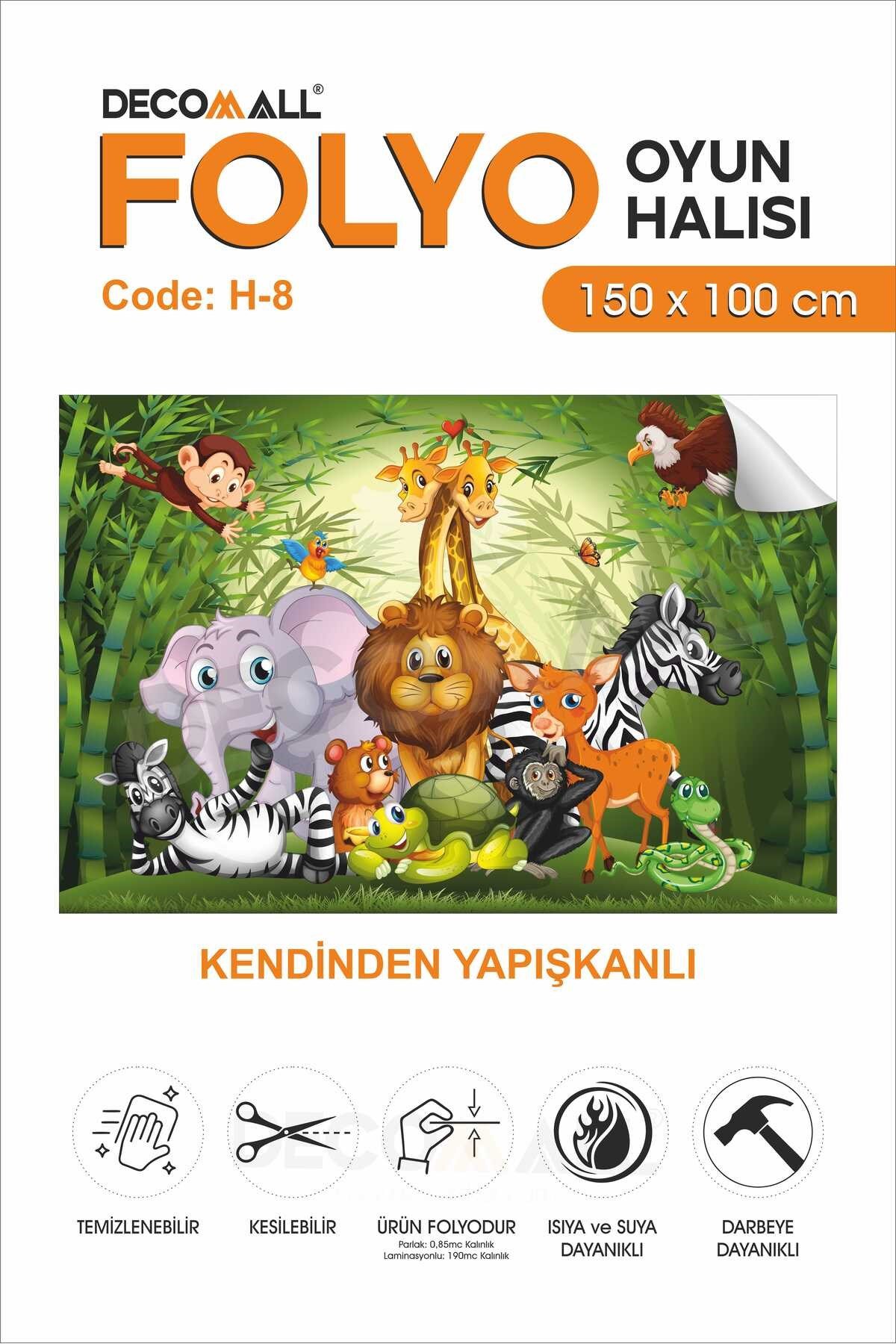 ÇOCUK ODASI H-008 OYUN MATI ZEMİN KAPLAMA KENDİNDEN YAPIŞKANLI OYUN SETİ ÖĞRETİCİ SET