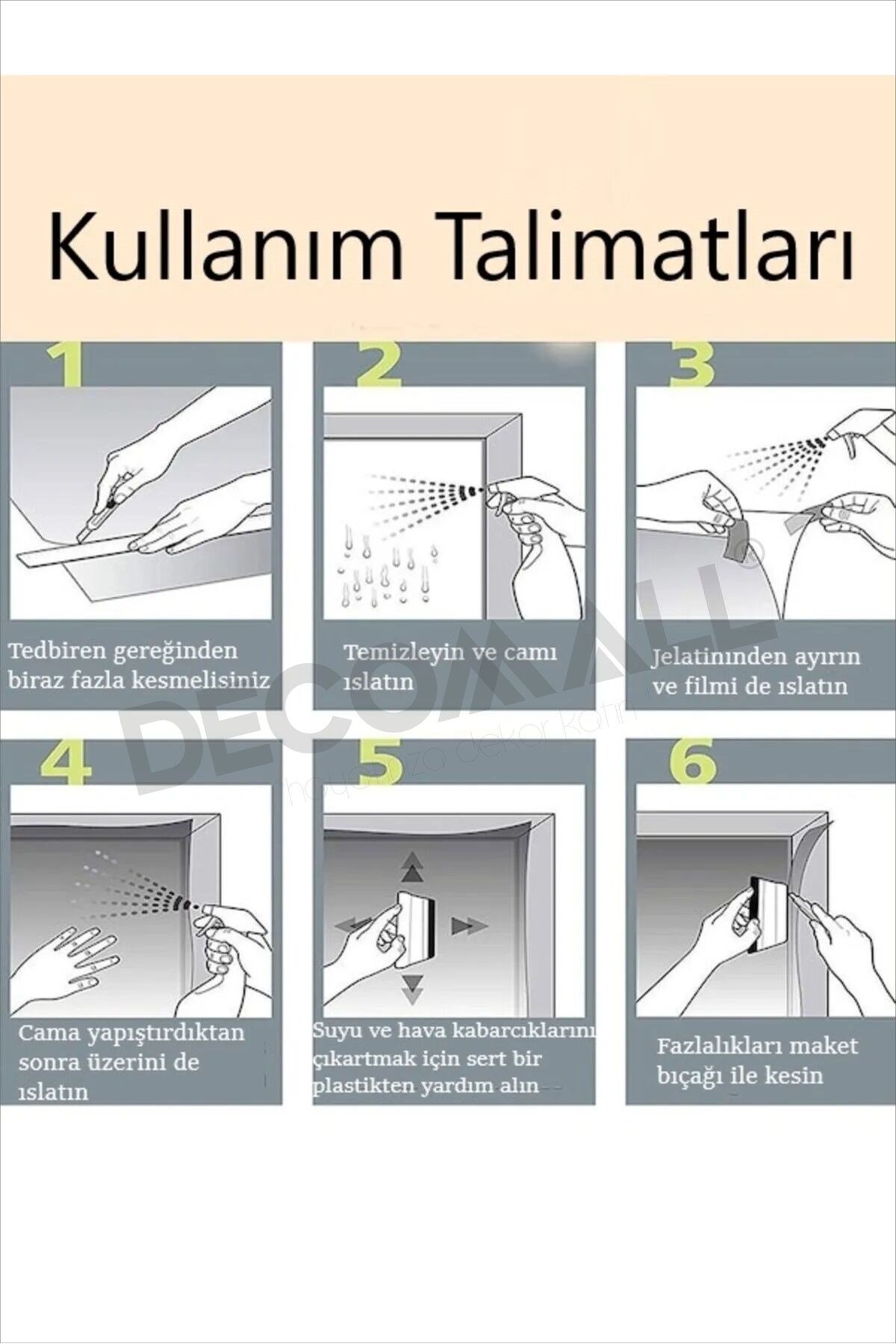 Dd Oto Cam Filmi 75cm x 6m %20 Siyah Koyu Ton Güneş Koruyucu Isı ve Işık Önleyici Cam Fİlmi