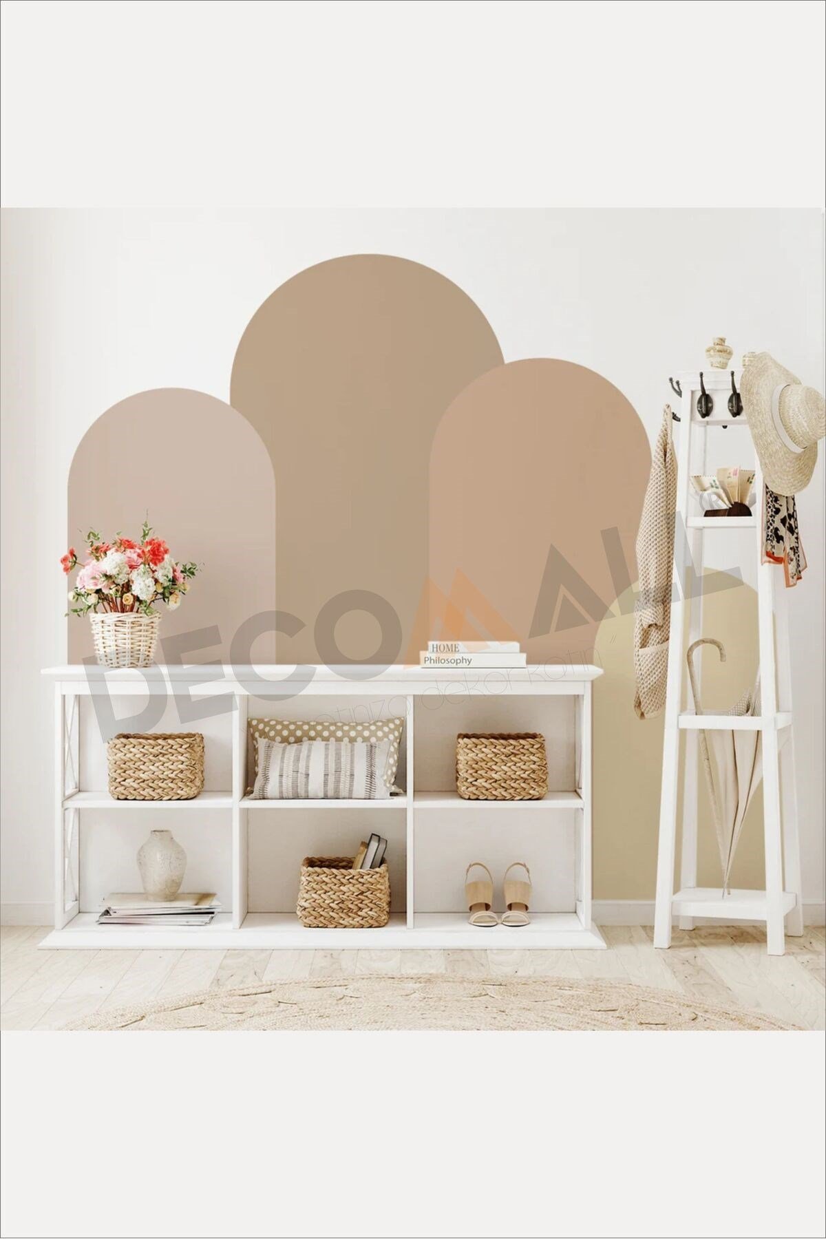 DS-20 DUVAR 4 lü KENDİNDEN YAPIŞKANLI BOHEM SETİ KEMER PİNTEREST TASARIM MODERN