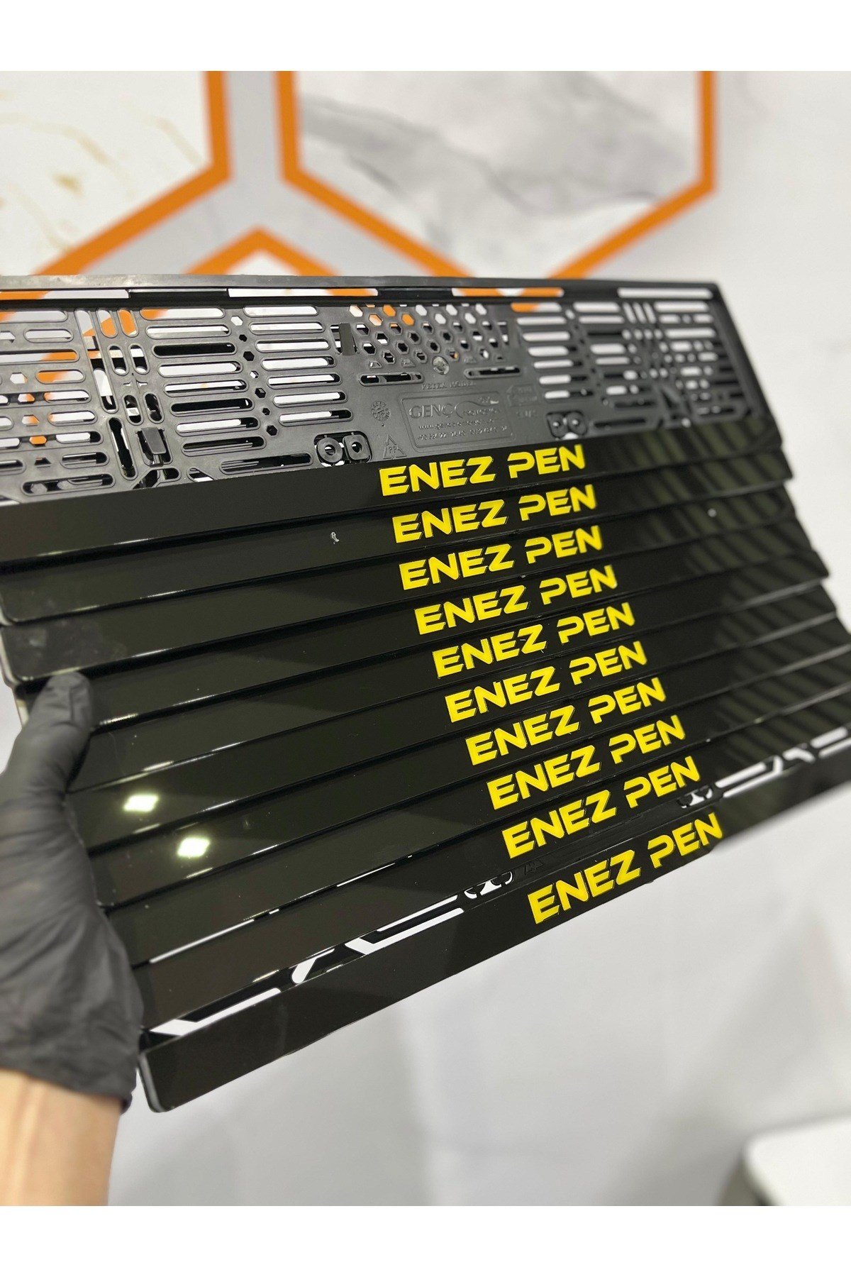 Firmalara Özel 10 Adet Pleksi Plakalık Ultra Parlak Pleksi Plakalık 10 Adet