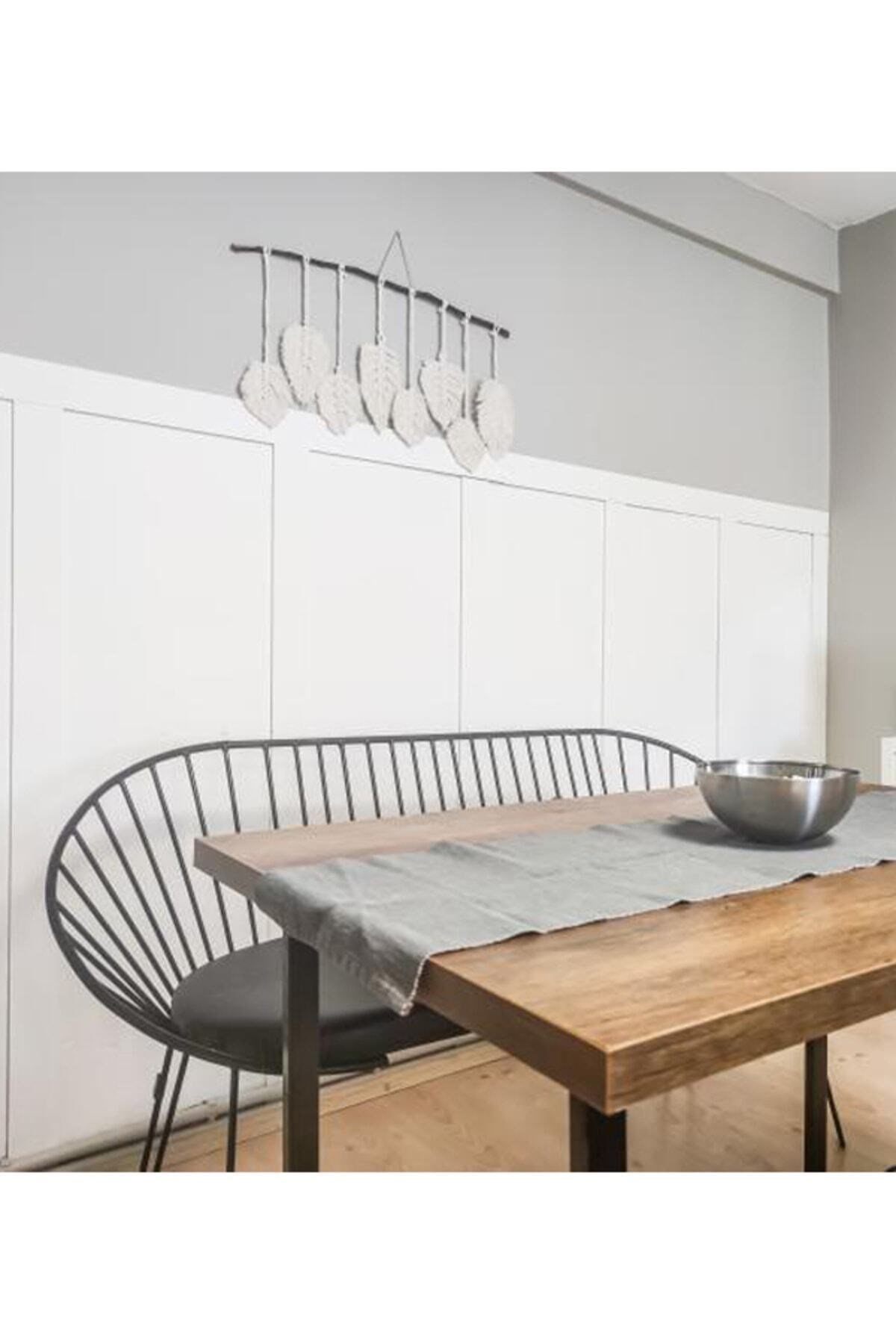 Iskandinav Duvar Çıtası 1 Paket ( 4 Adet )100x8. Dekoratif, Mdf Duvar Çıtası