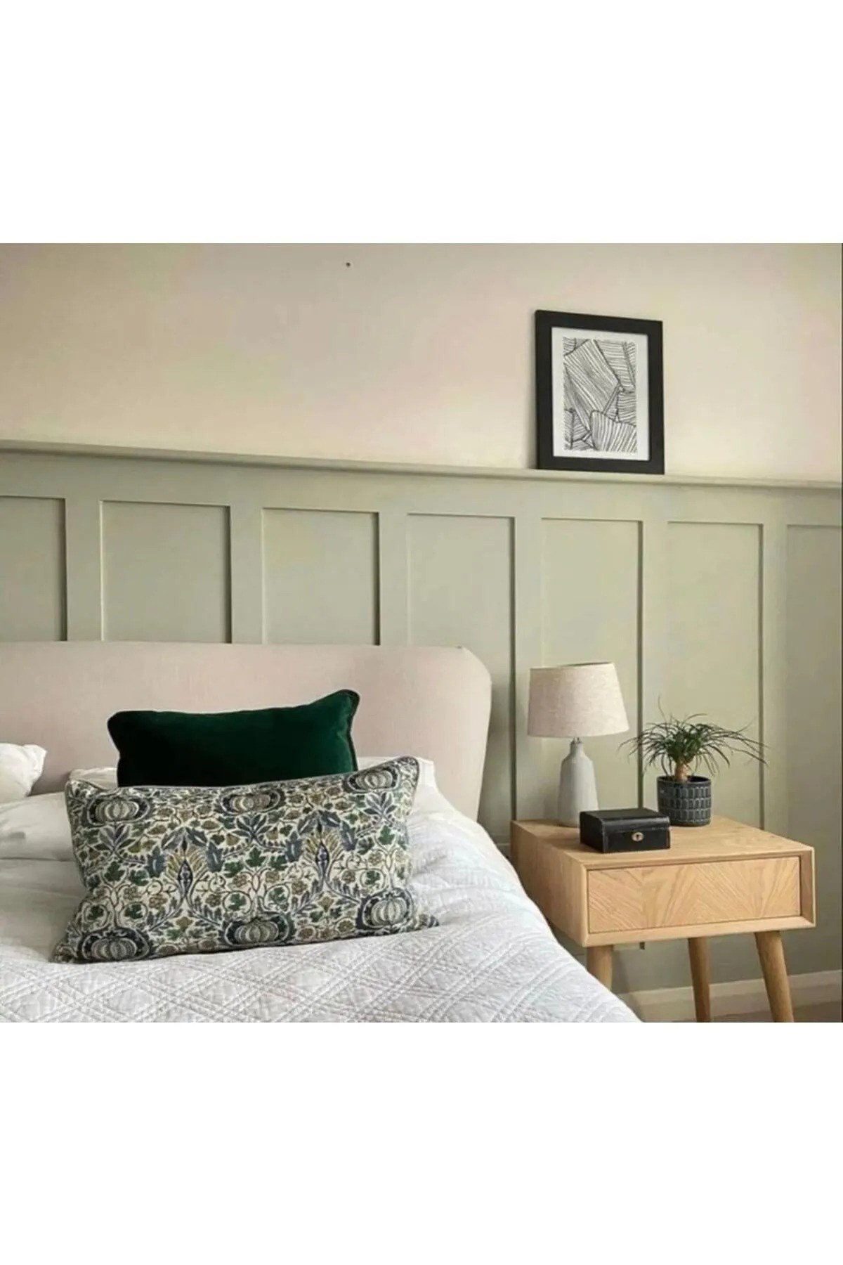 Iskandinav Duvar Çıtası 1 Paket(10 ADET) 100×8 Cm Dekoratif Mdf Duvar Çıtası Duvarçıta