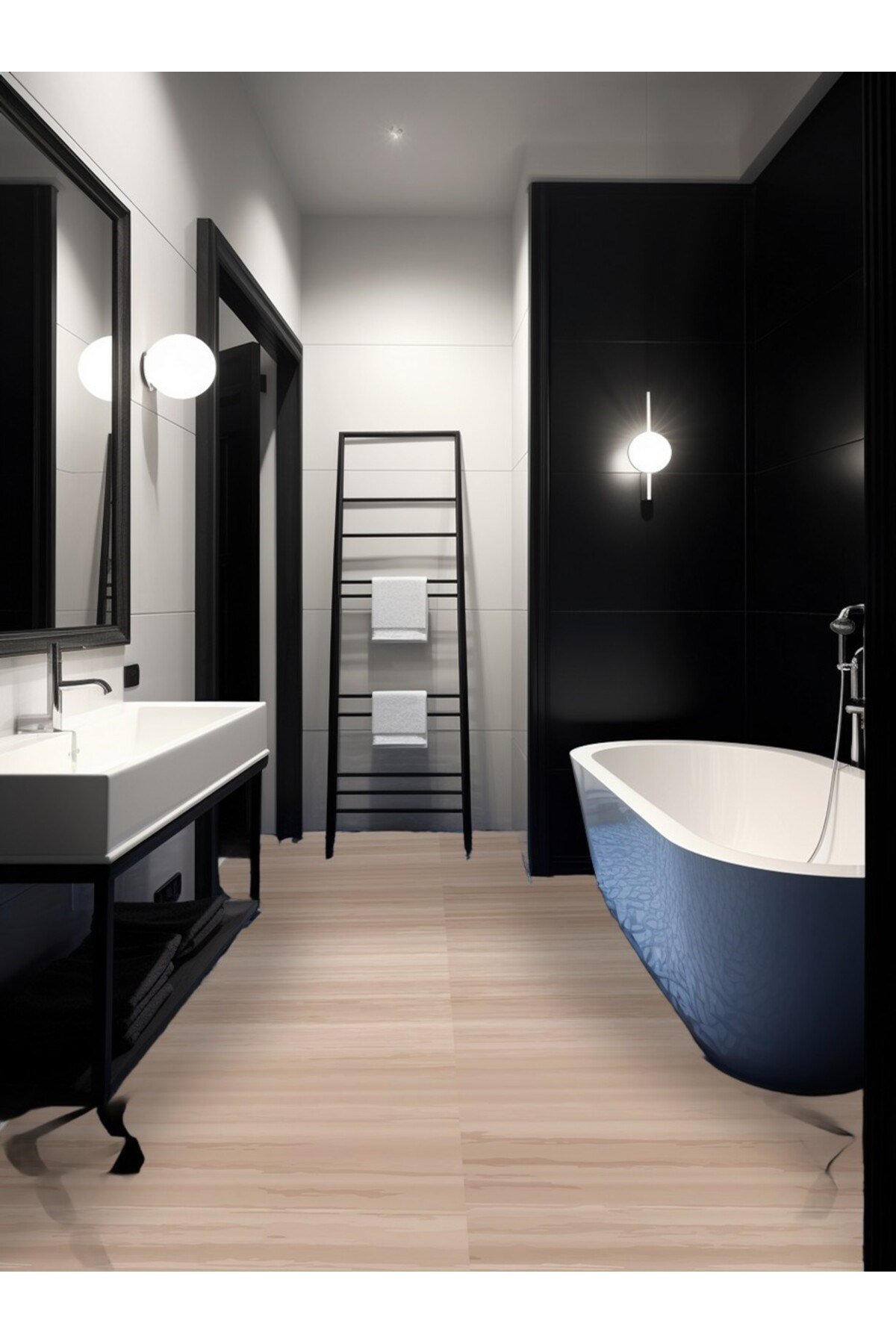 K-23 Kendinden Yapışkanlı FOLYO Suya Dayanıklı Mutfak Banyo Zemin Kaplama 30x30cm (Laminasyonlu)