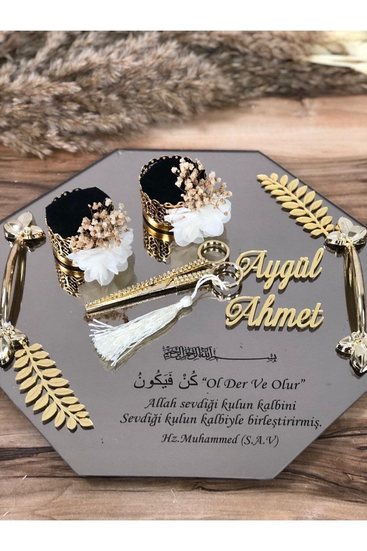 Nişan Tepsisi Isimleri Kız Isteme Çiçeği Ve Çikolata Kutusu Isimleri Pleksi 8 Cm