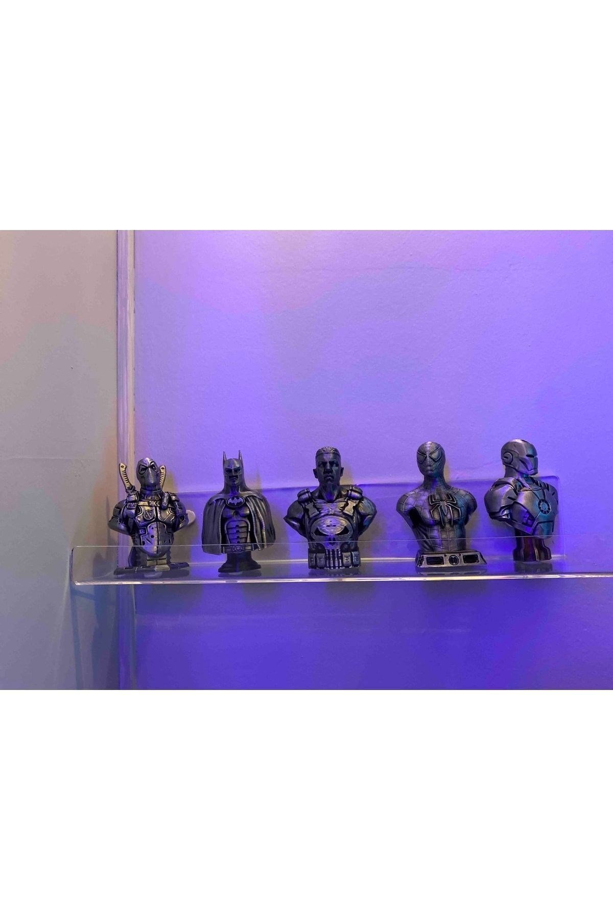 Pleksi Raf Genişlik 20cm X 10cm ÇİFT TARAFLI BANT HEDİYE