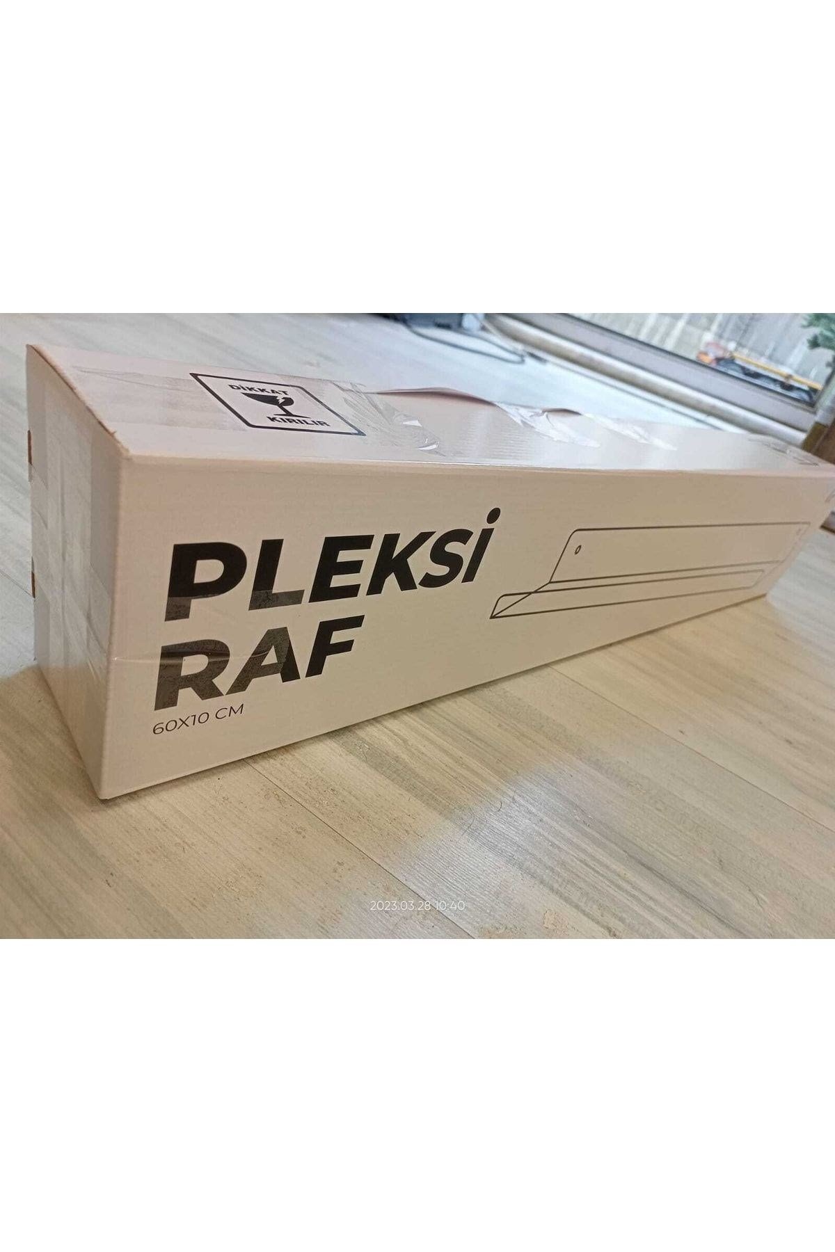 Pleksi Raf Genişlik 20cm X 10cm ÇİFT TARAFLI BANT HEDİYE