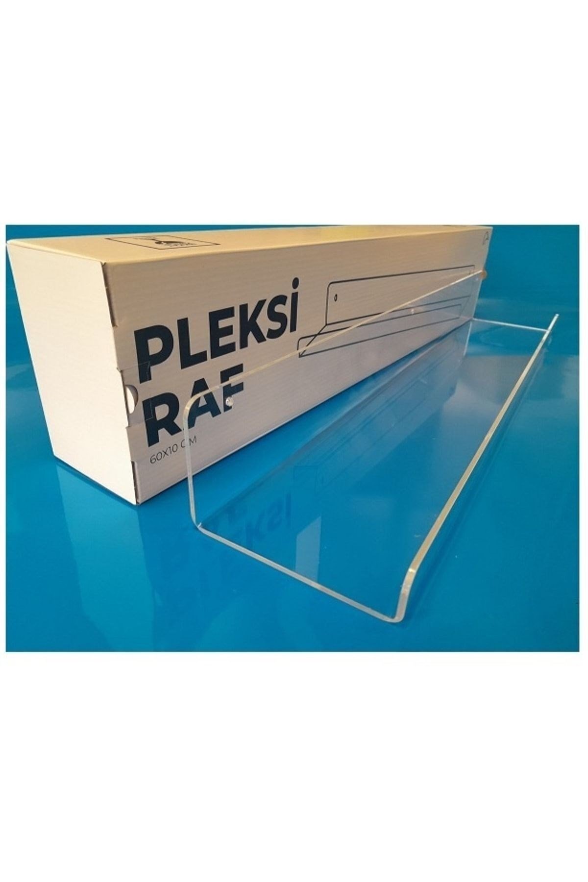 Pleksi Raf Genişlik 20cm X 10cm ÇİFT TARAFLI BANT HEDİYE