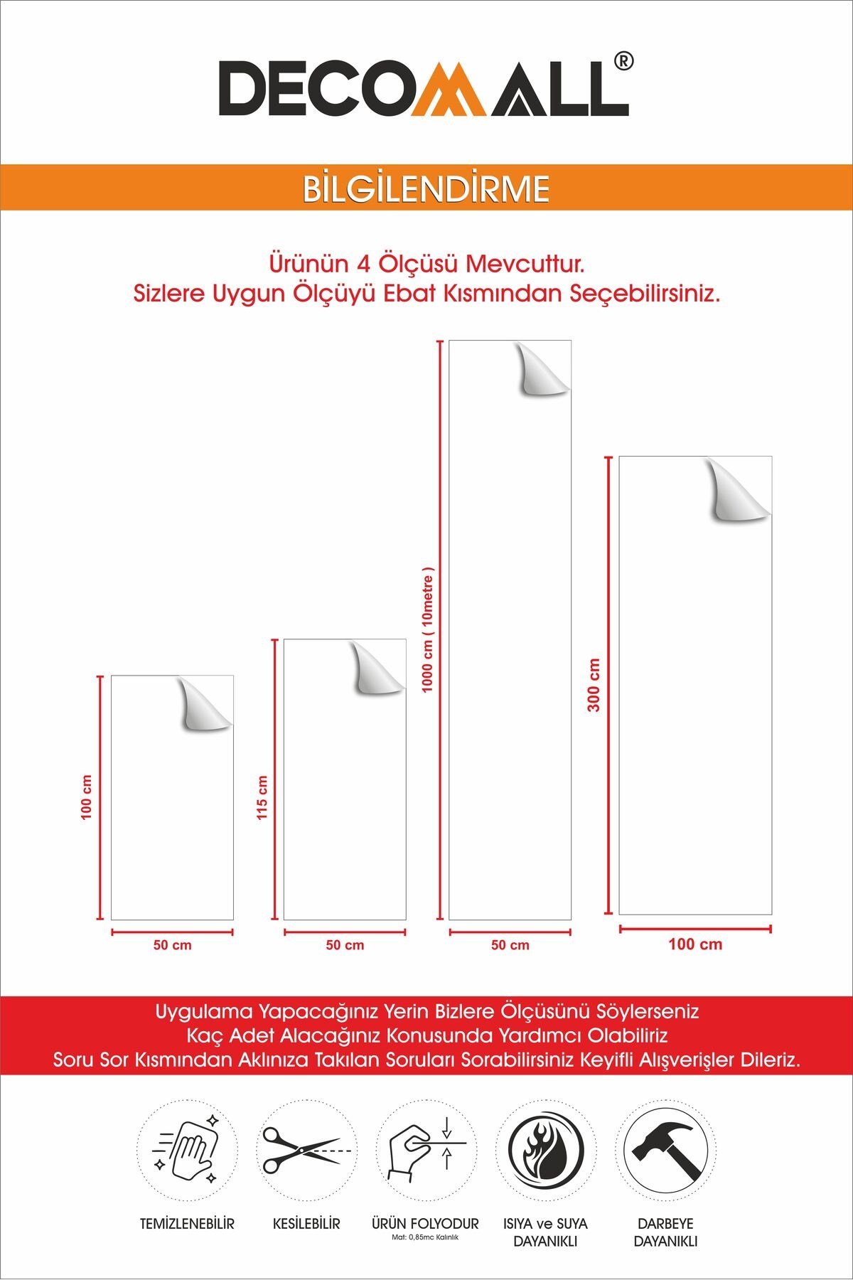 (PP-157) Kemerli Çizgili Yarım Duvar Sticker – Bebek Çocuk Odası Kendinden Yapışkanlı Duvar Kaplama