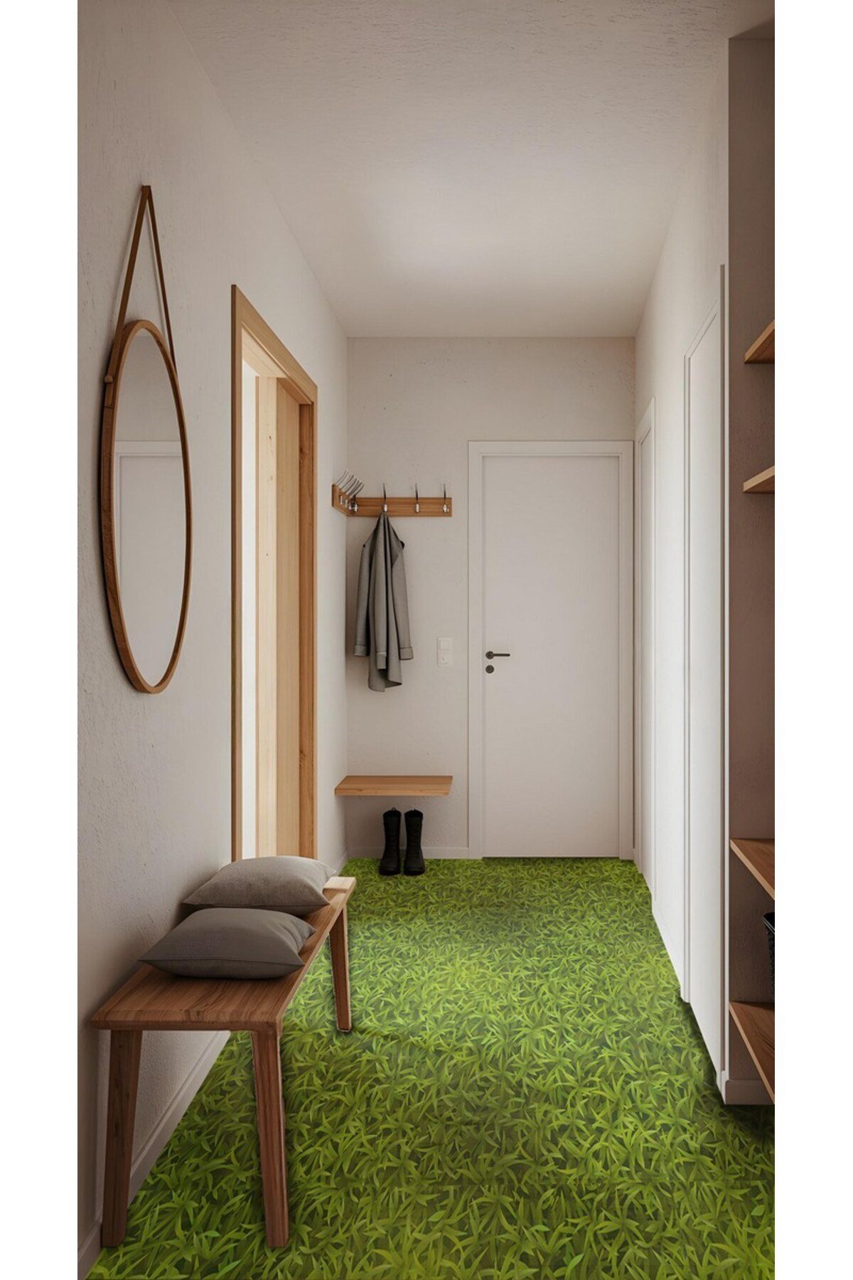 Suya Dayanıklı 100 x 100cm Mutfak Banyo Zemin Mermera Fayans Yapışkanlı Folyo (LAMİNASYONLU)Code161