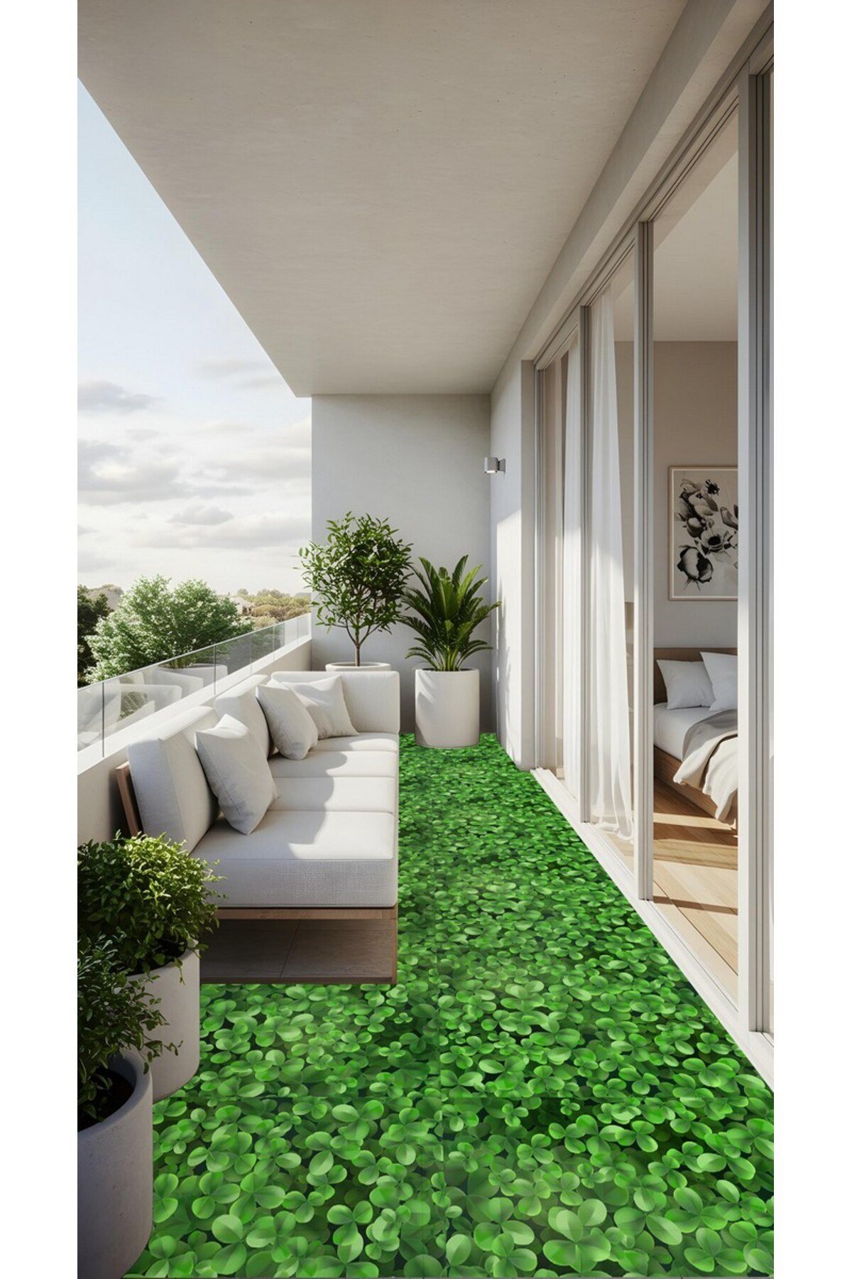 Suya Dayanıklı 100 x 100cm Mutfak Banyo Zemin Mermer Mobilya Fayans Yapışkanlı Folyo Kaplama Code162