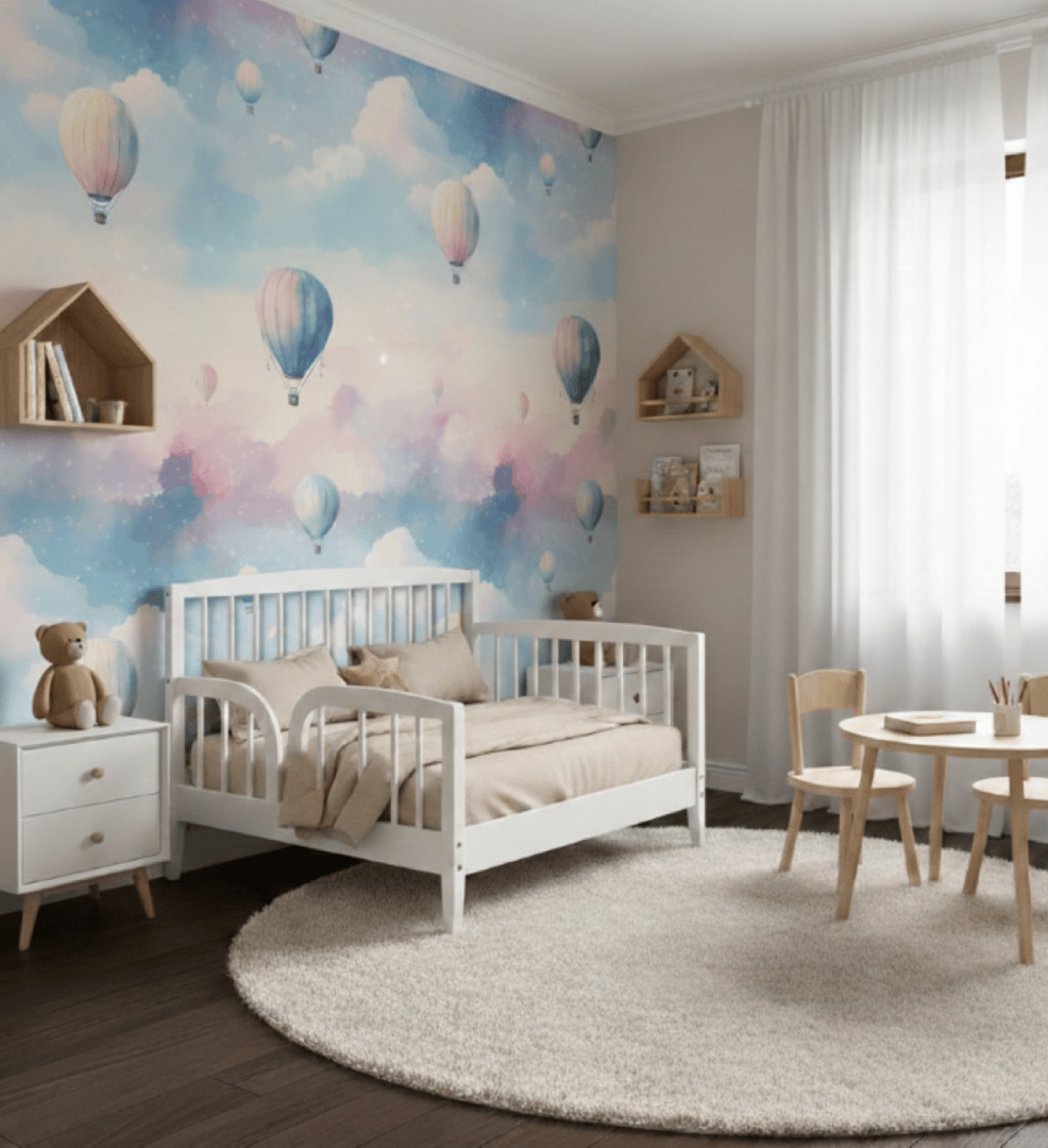 Yeni Nesil Kendinden Yapışkanlı Çocuk Odası Duvar Kağıdı Duvar Posteri Yapışkanlı kids 141