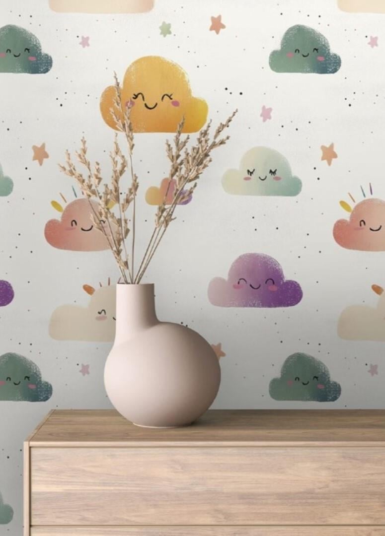 Yeni Nesil Kendinden Yapışkanlı Çocuk Odası Duvar Kağıdı Duvar Posteri Yapışkanlı kids 144