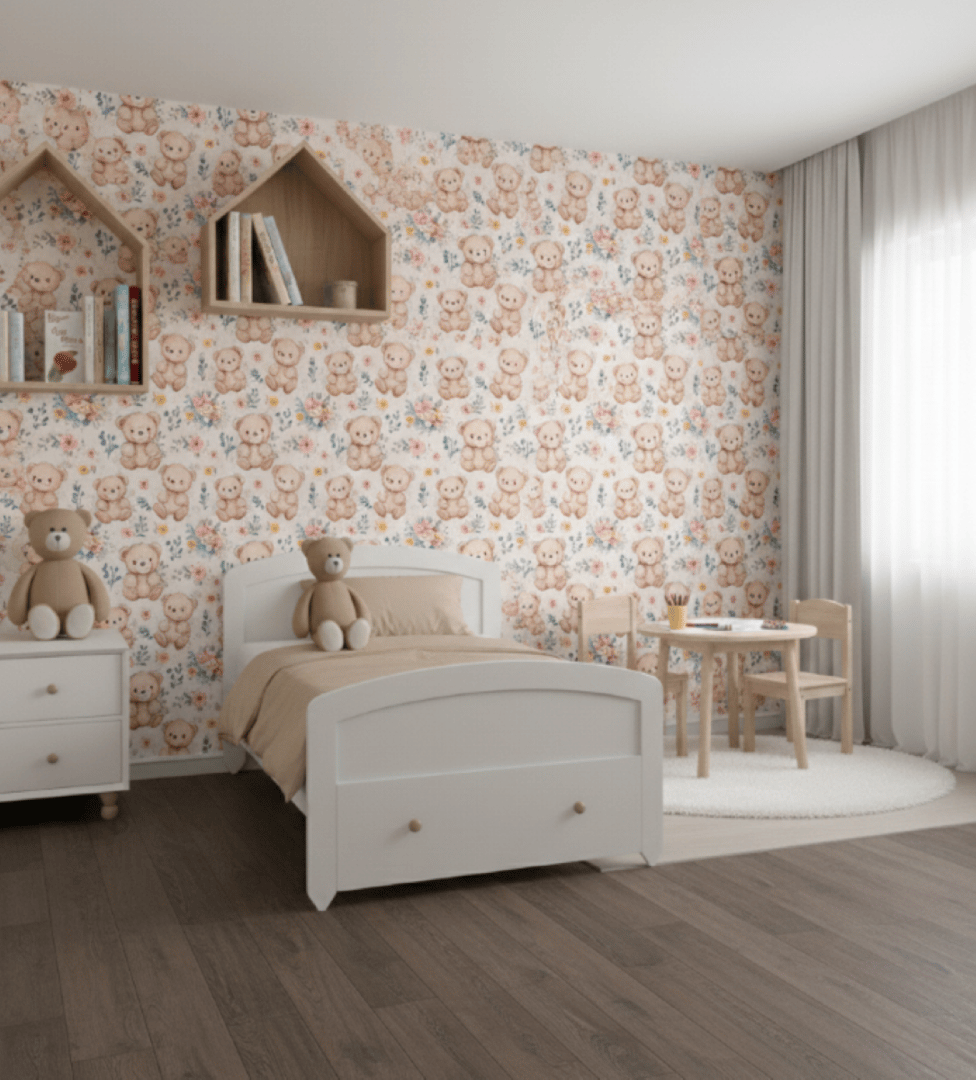 Yeni Nesil Kendinden Yapışkanlı Çocuk Odası Duvar Kağıdı Duvar Posteri Yapışkanlı kids 143