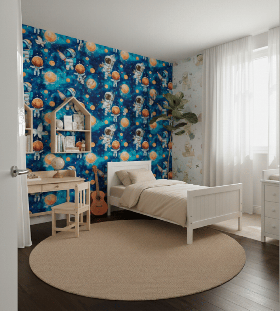 Yeni Nesil Kendinden Yapışkanlı Çocuk Odası Duvar Kağıdı Duvar Posteri Yapışkanlı kids 146