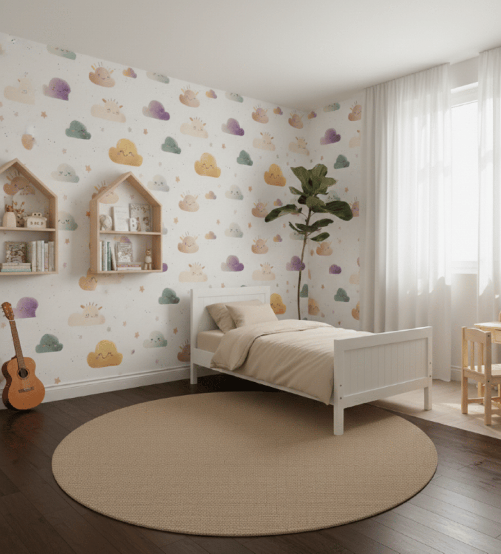 Yeni Nesil Kendinden Yapışkanlı Çocuk Odası Duvar Kağıdı Duvar Posteri Yapışkanlı kids 144