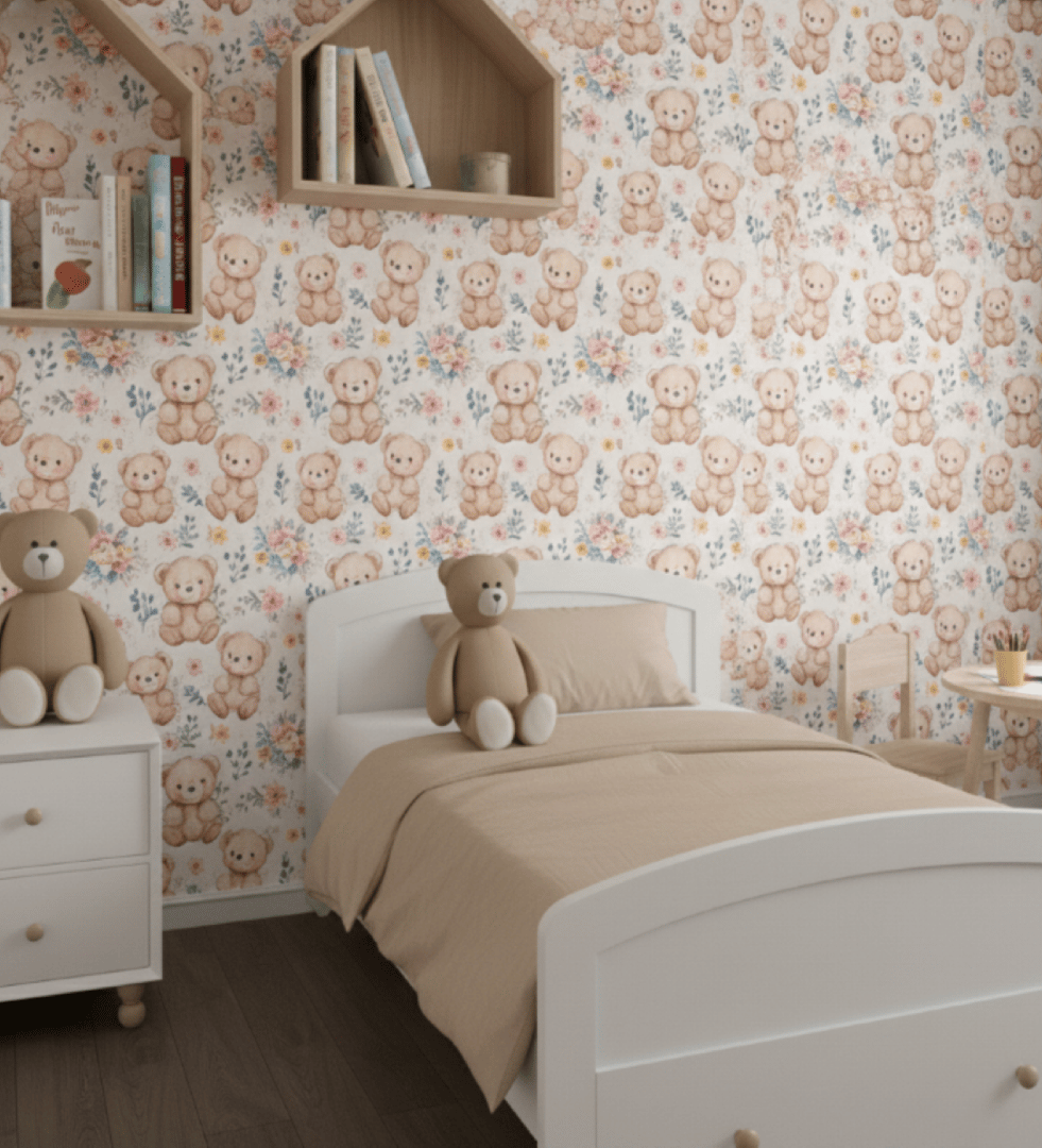 Yeni Nesil Kendinden Yapışkanlı Çocuk Odası Duvar Kağıdı Duvar Posteri Yapışkanlı kids 143