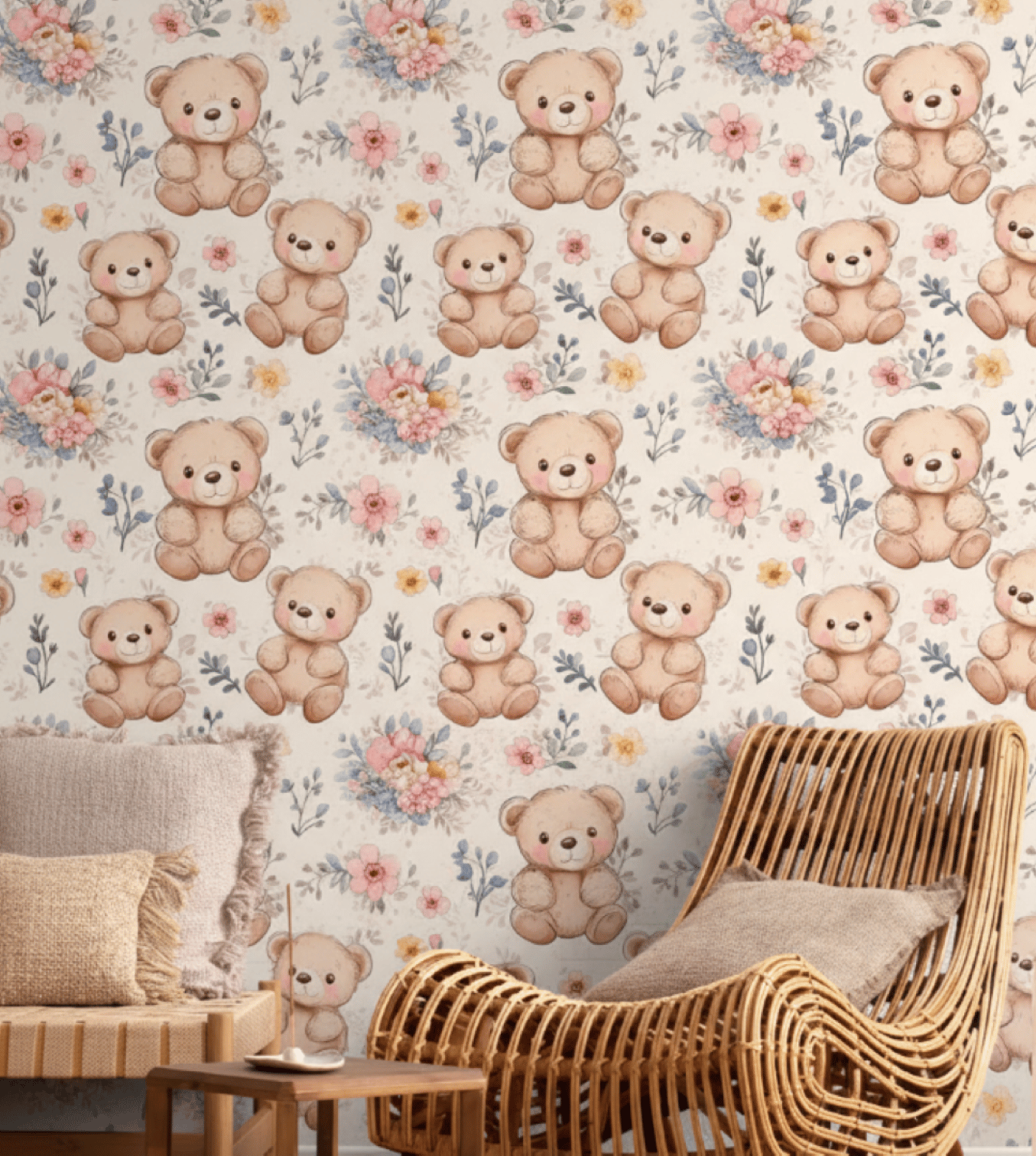 Yeni Nesil Kendinden Yapışkanlı Çocuk Odası Duvar Kağıdı Duvar Posteri Yapışkanlı kids 143