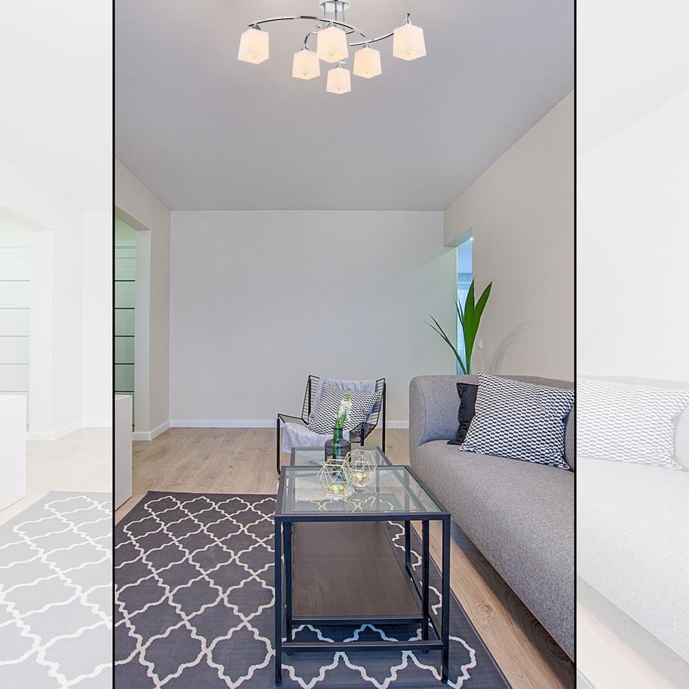 Avonni, 1373 Ailesi Krom Kaplama Plafonyer Avize