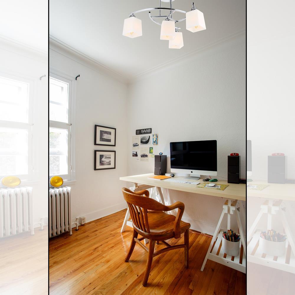 Avonni, 1373 Ailesi Krom Kaplama Plafonyer Avize