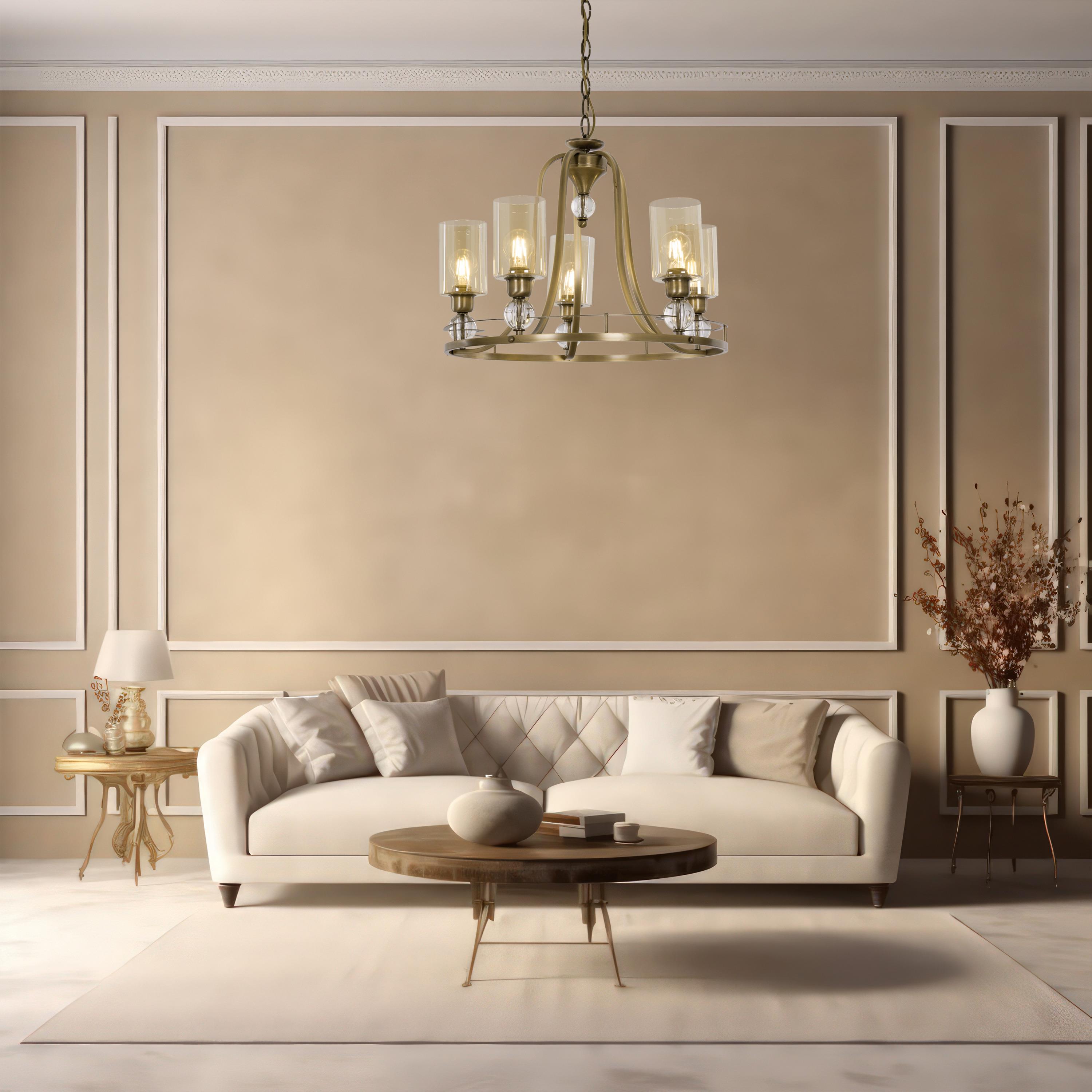 Avonni, 1597 Ailesi Eskitme Kaplama Retro Avize