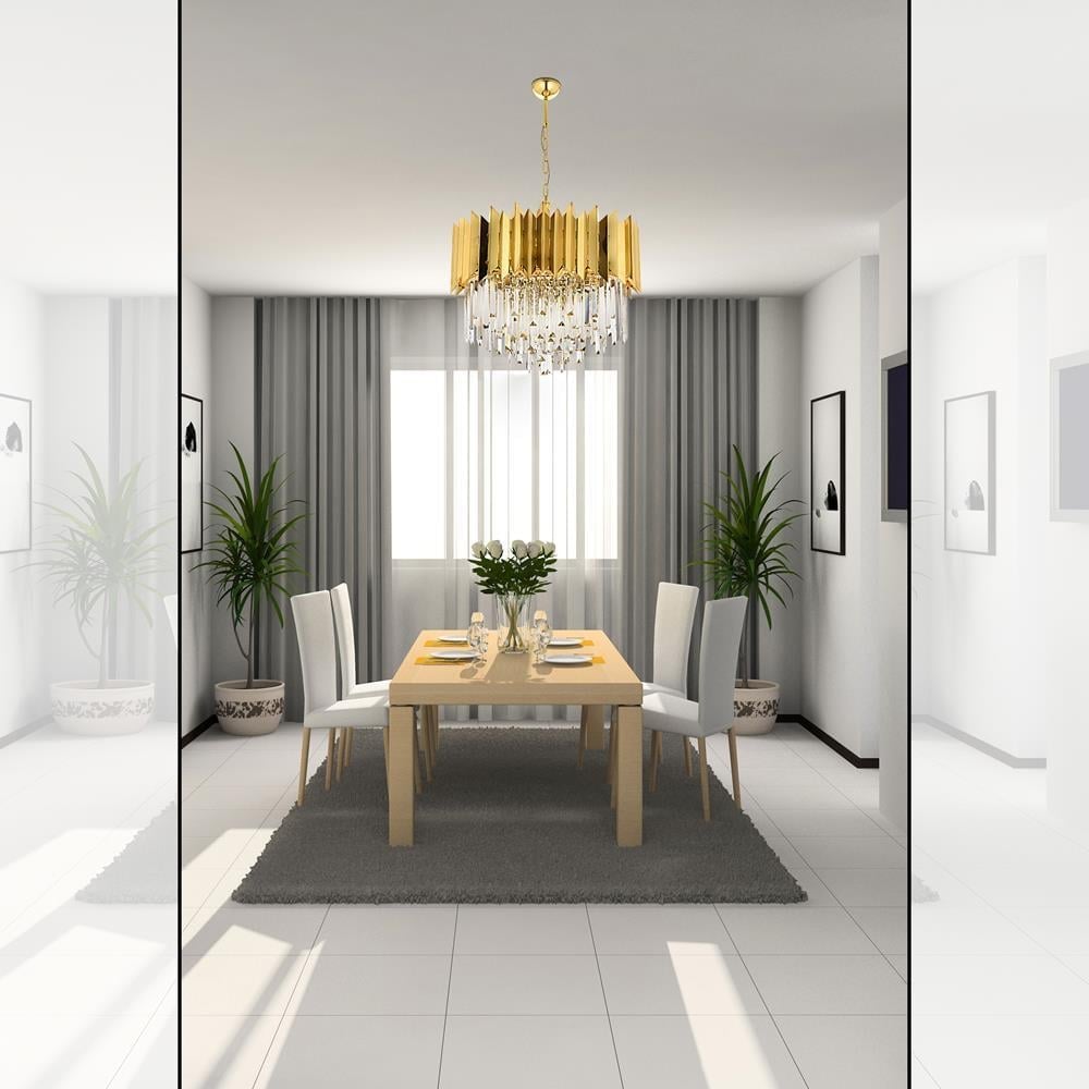 Avonni, 1706 Ailesi Sarı Kaplama Luxury Avize