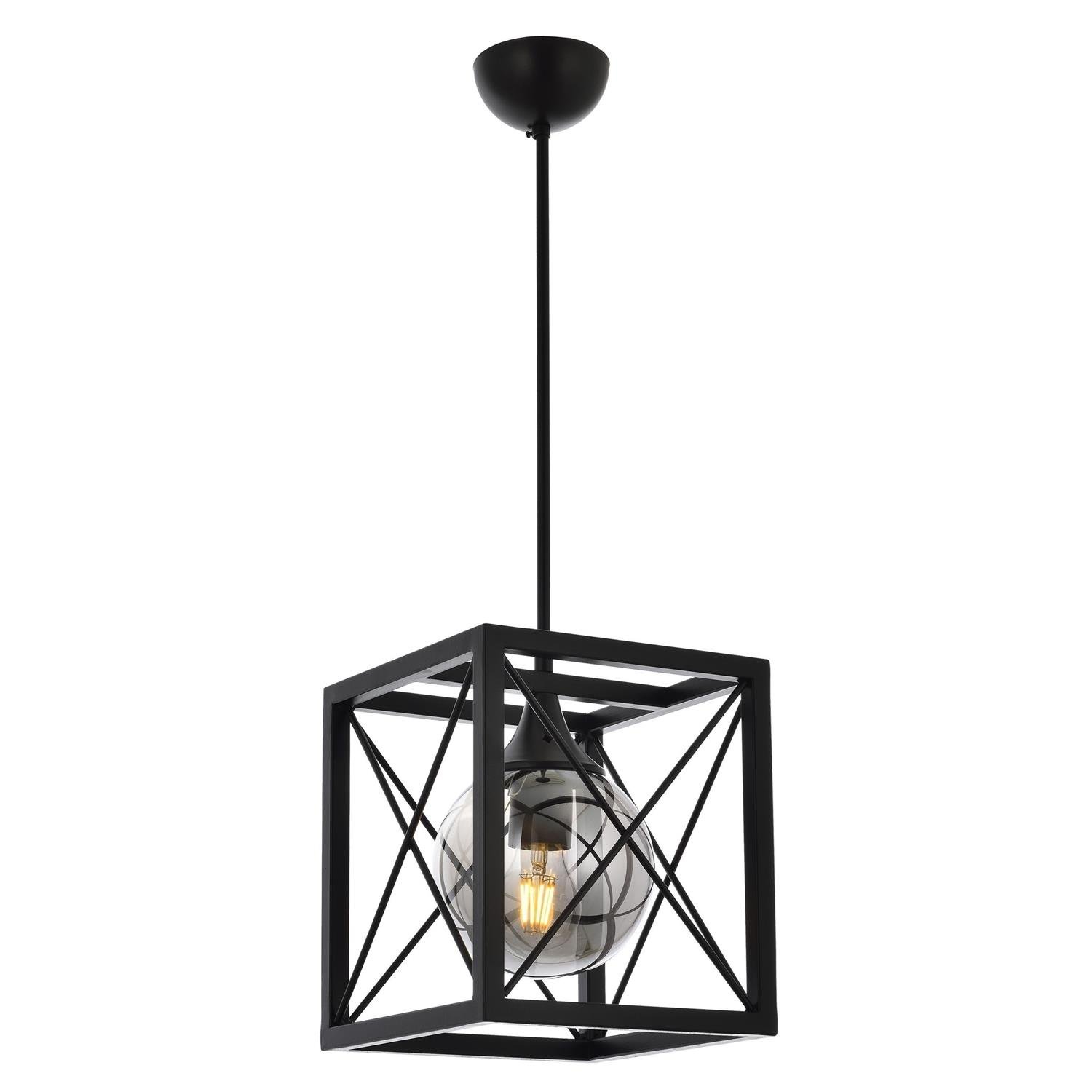 Avonni, 1732 Ailesi Siyah Boyalı Modern Avize 