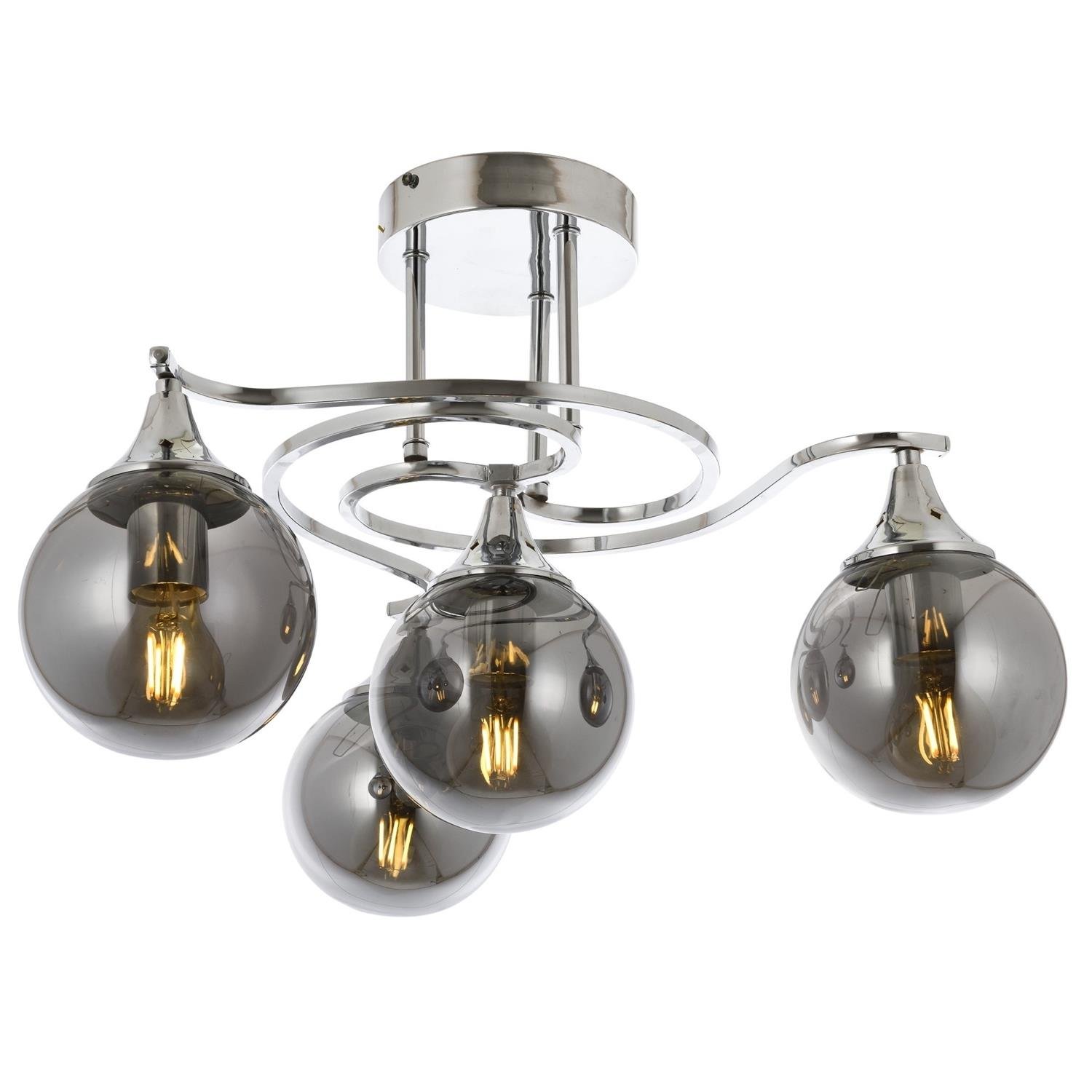 Avonni, 1761 Ailesi Krom Kaplama Modern Avize 