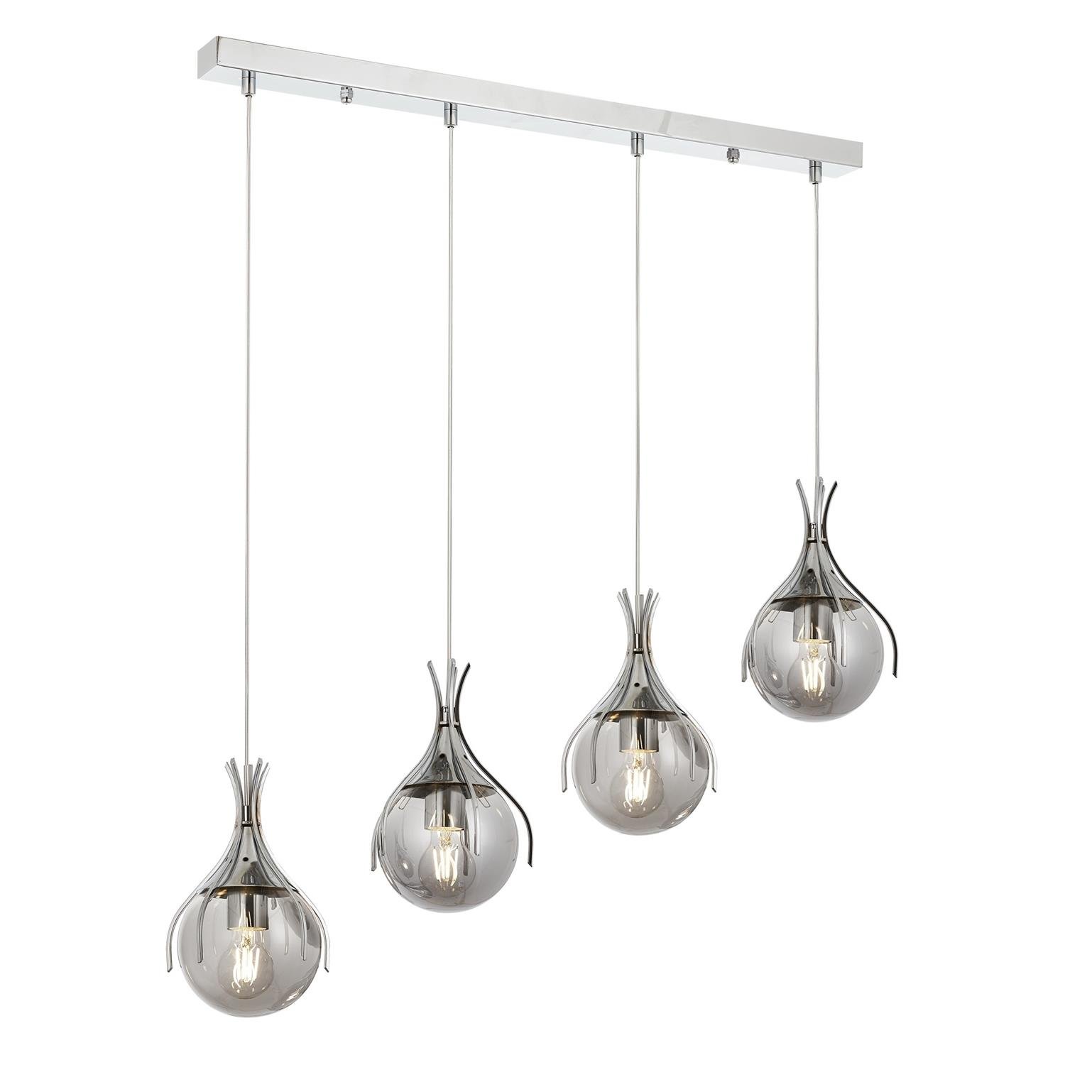 Avonni, 1766 Ailesi Krom Kaplama Modern Avize 