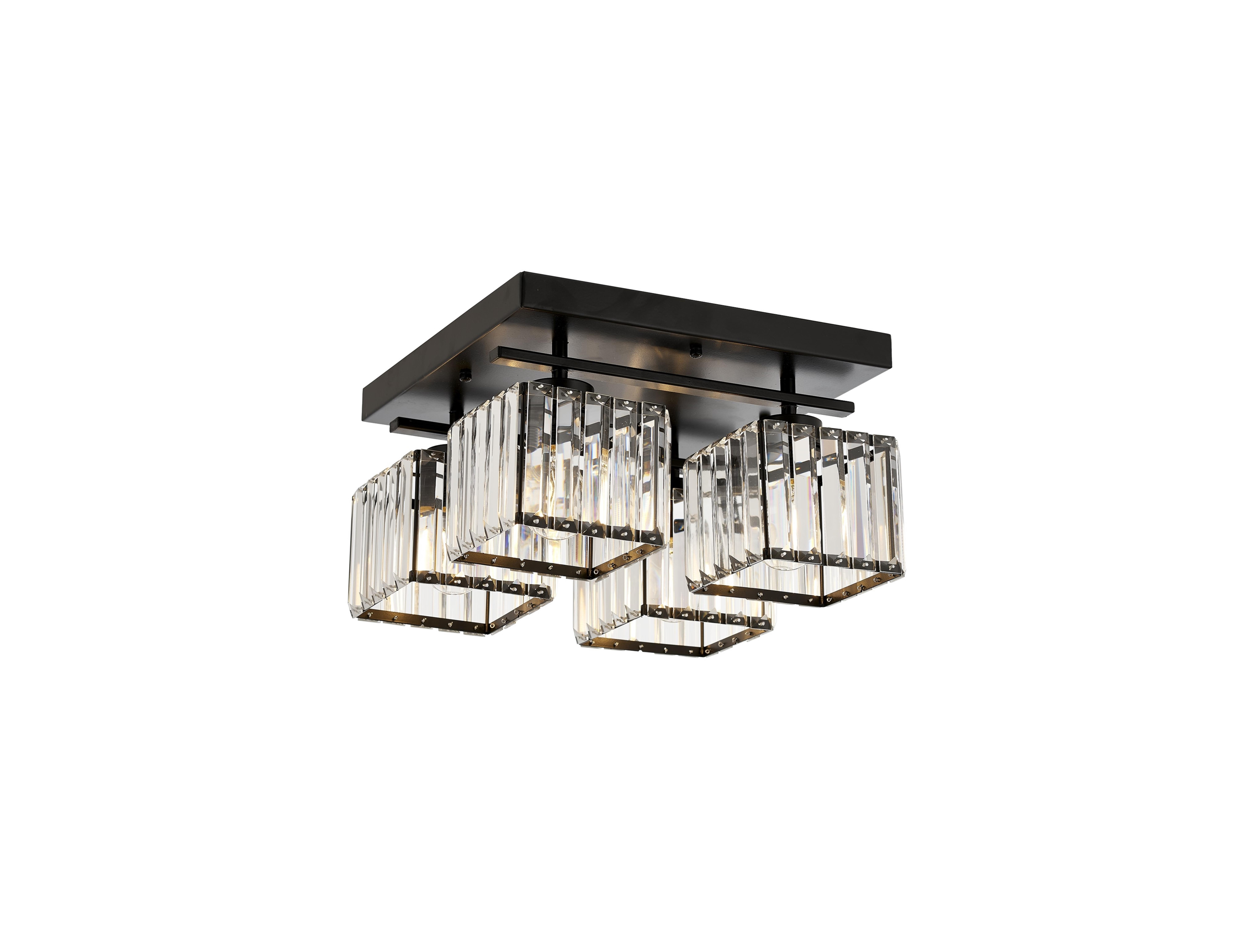 Avonni, 1795 Ailesi Eskitme/Siyah Boyalı Modern Avize 