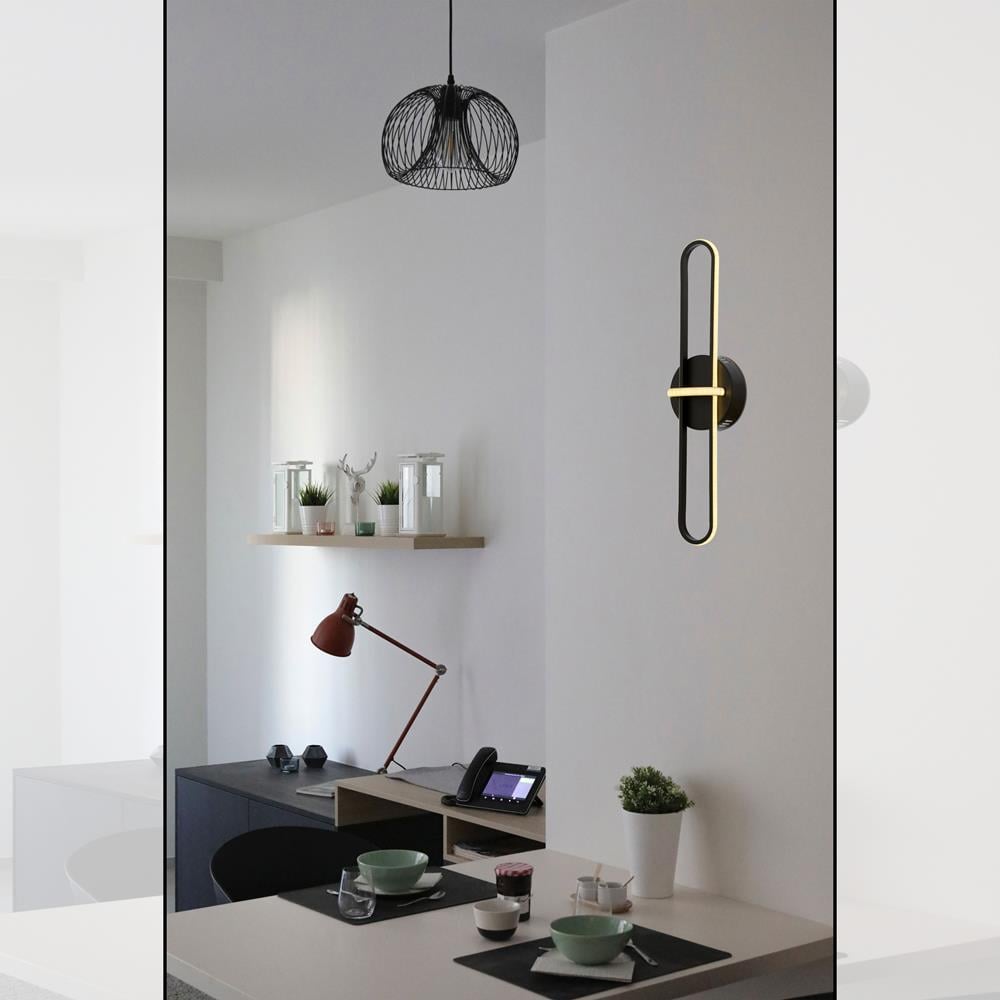 Avonni, 1829 Ailesi Siyah Boyalı Aplik