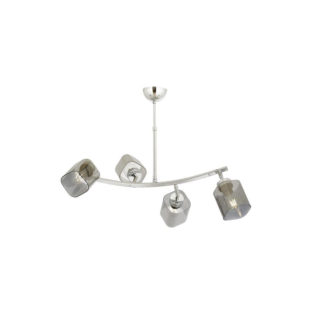 Avonni, 1836 Ailesi Krom Kaplama Plafonyer Avize