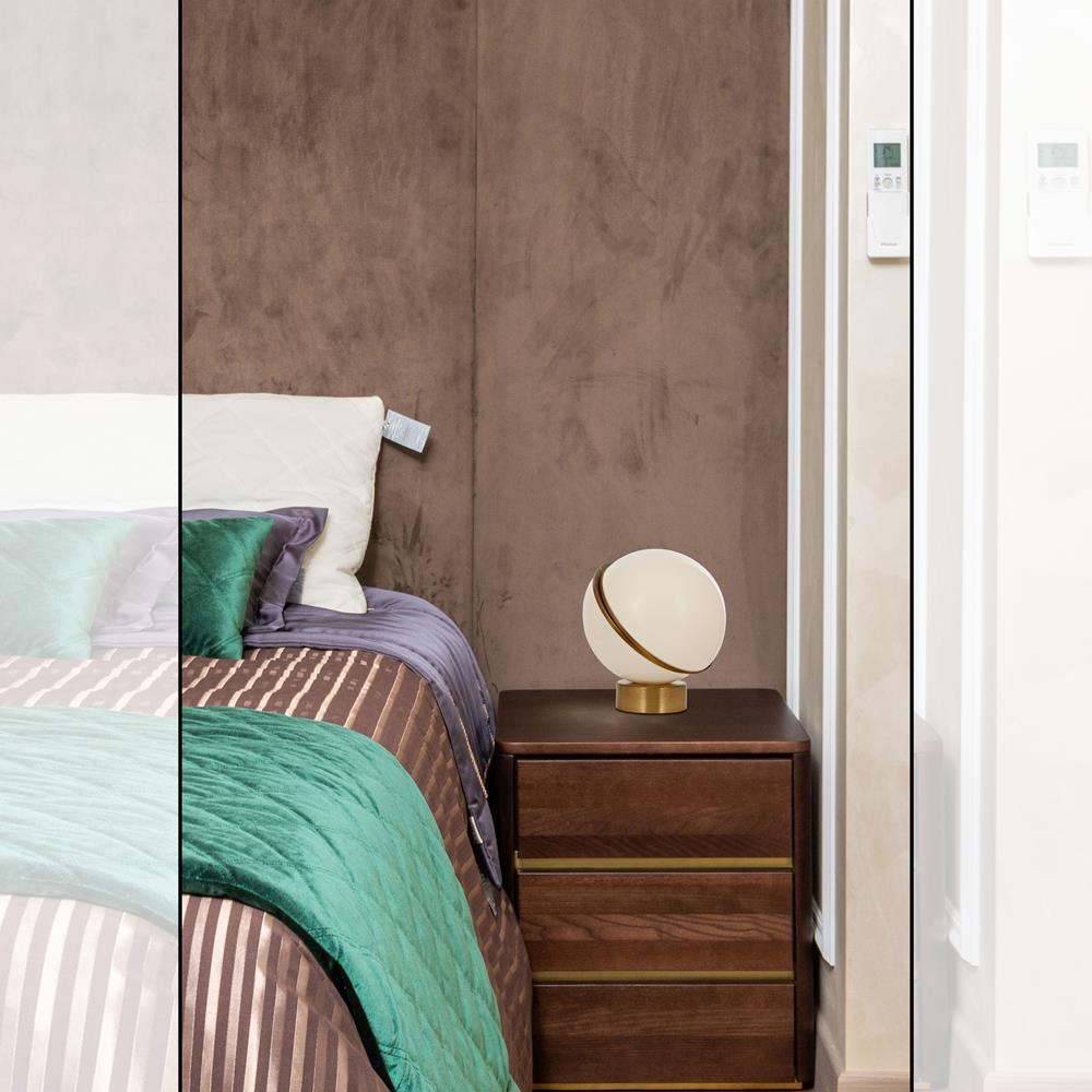 Avonni, 1861 Ailesi Eskitme Kaplama Masa Lambası