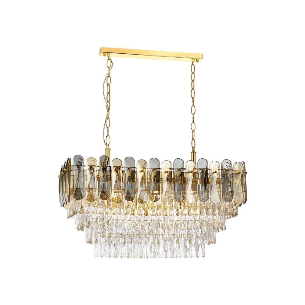 Avonni, 1879 Ailesi Sarı Luxury Avize