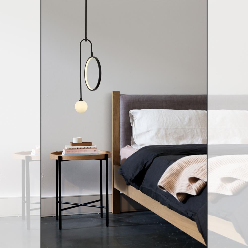 Avonni, 1896 Ailesi Siyah Boyalı Modern Avize 