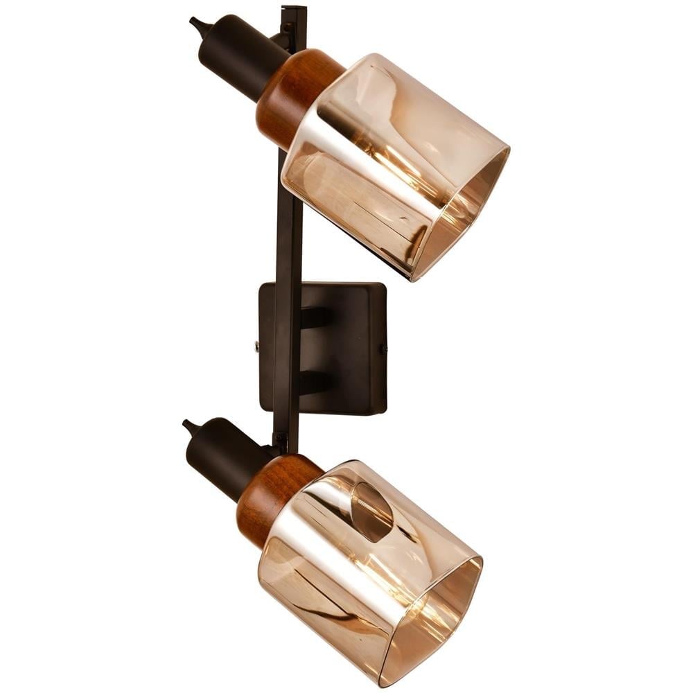 Avonni, 1920 Ailesi Siyah Boyalı Plafonyer Avize