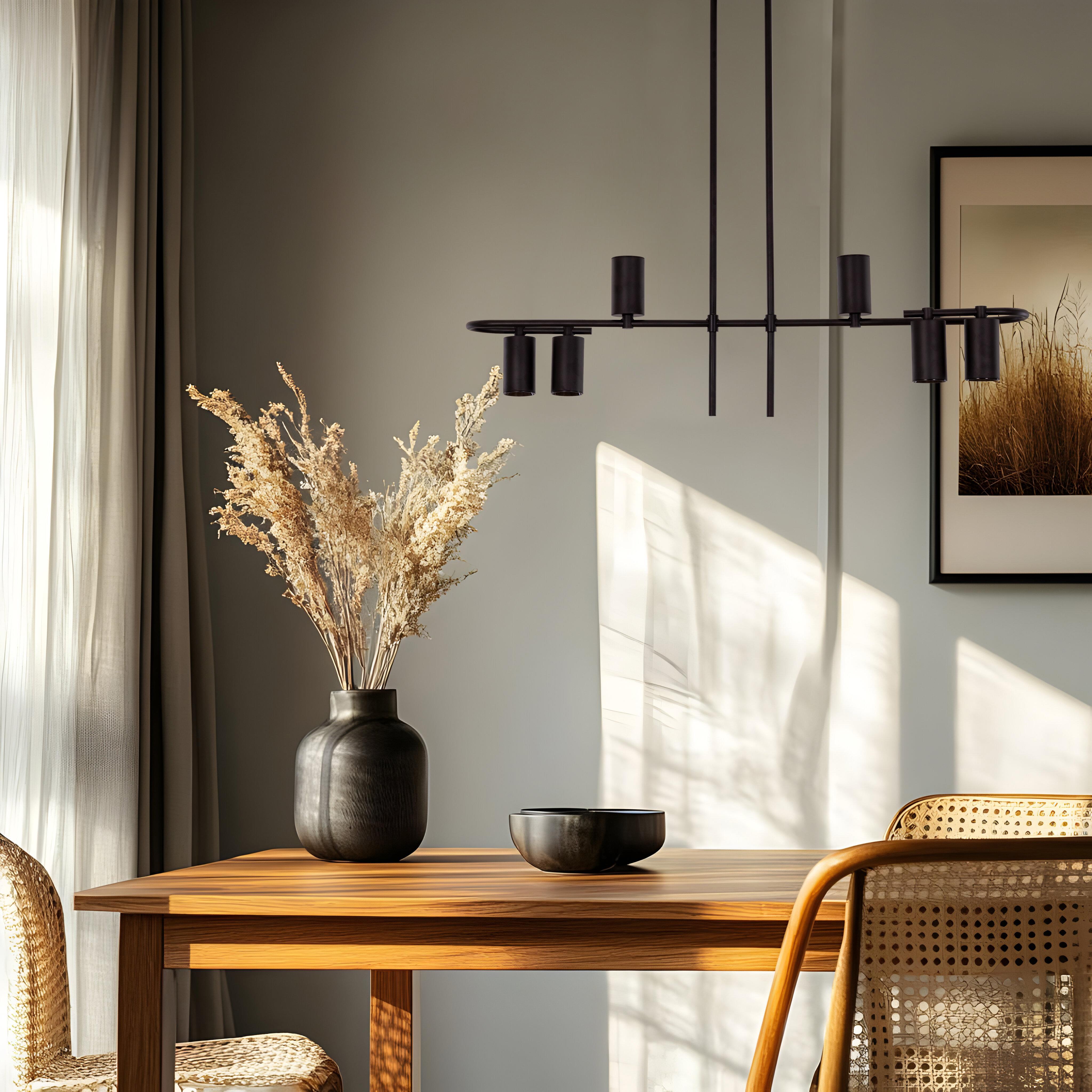 Avonni, 1925 Ailesi Siyah Ledli Avize