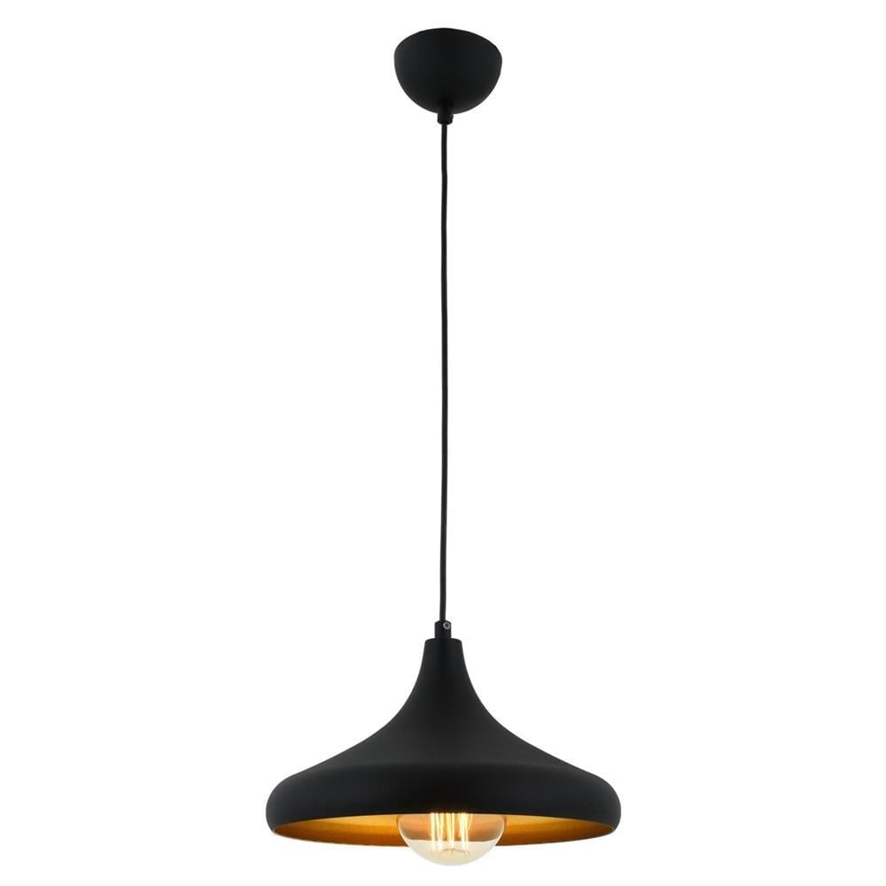 Avonni, 4106 Ailesi Siyah Boyalı Tekli Avize