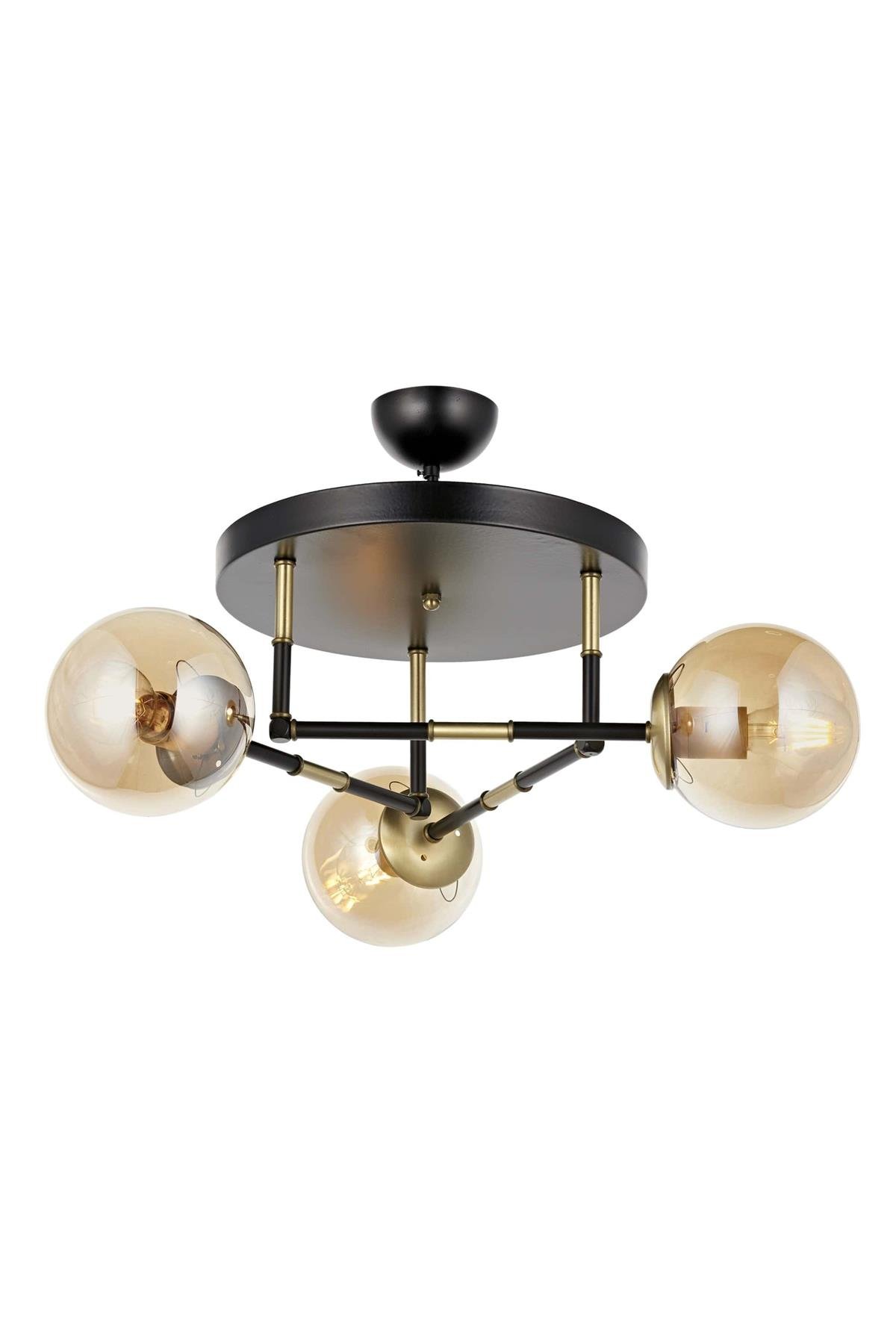 Avonni, 4331 Ailesi Eskitme/Siyah Kaplama Modern Avize 