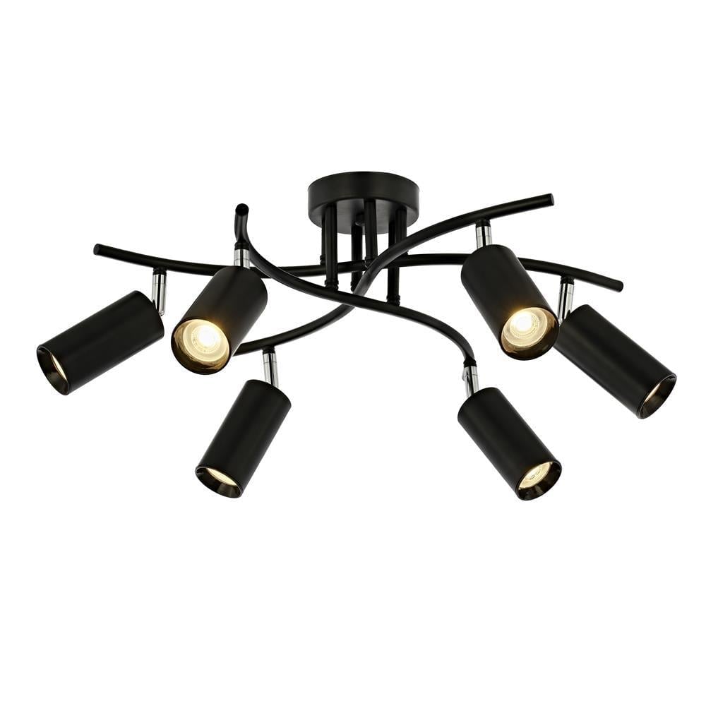 Avonni, 4368 Ailesi Siyah Plafonyer Avize