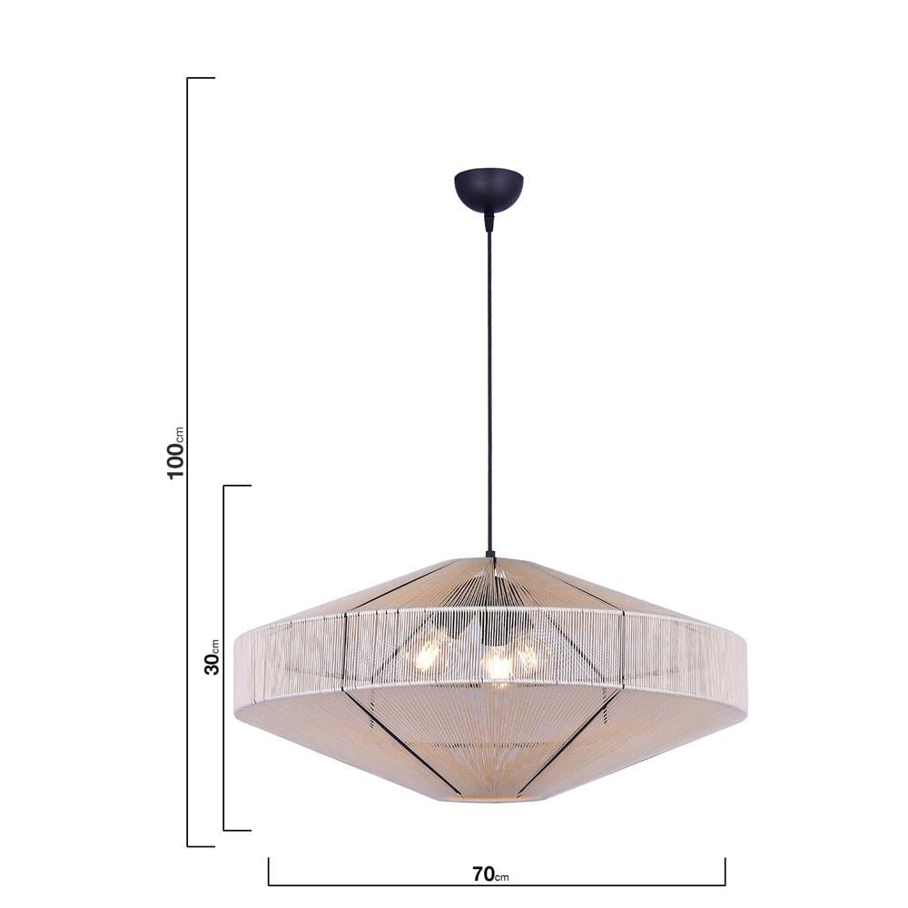 Avonni, 4374 Ailesi Krem Bohem Sarkıt Avize