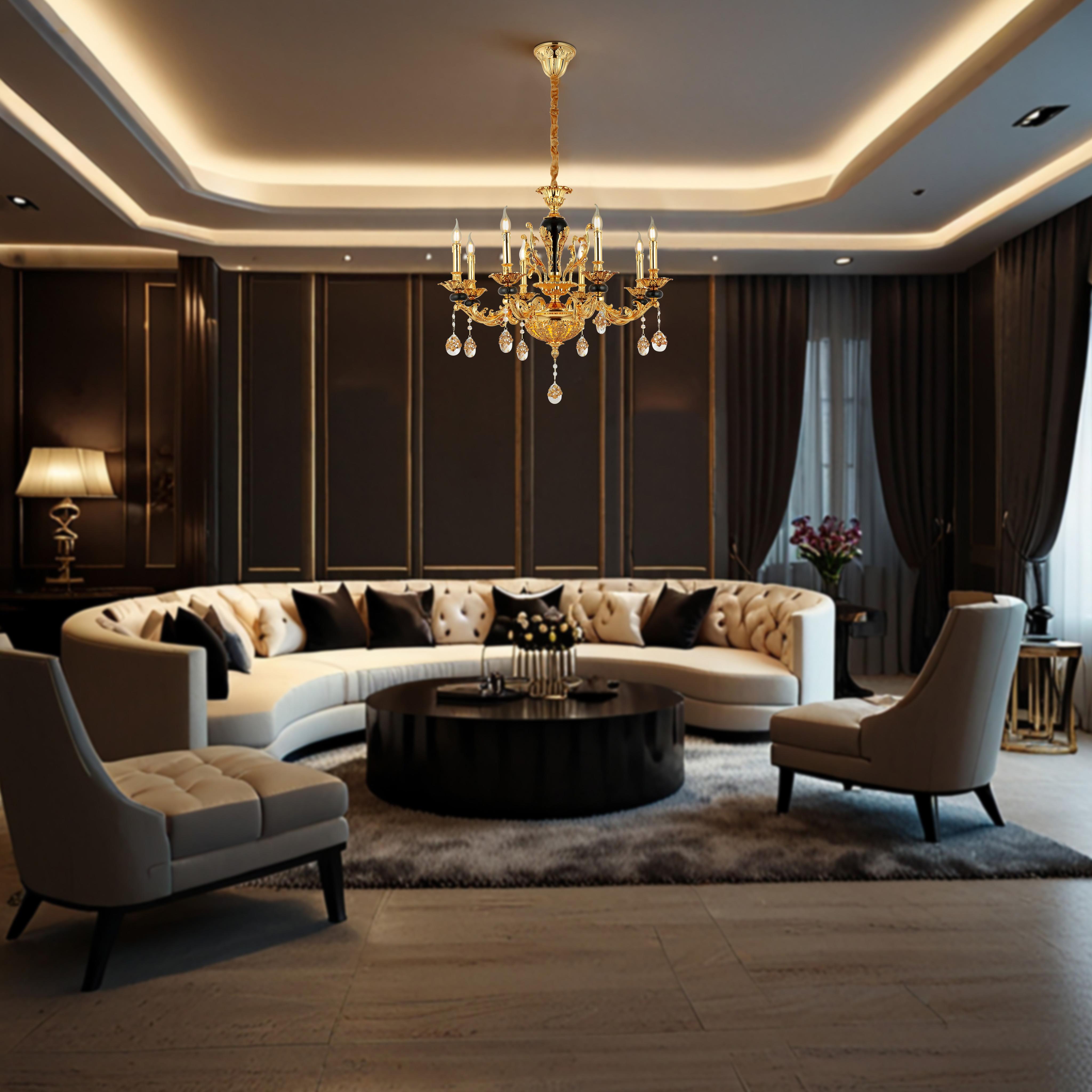 Avonni, 5312 Ailesi Sarı Luxury Avize