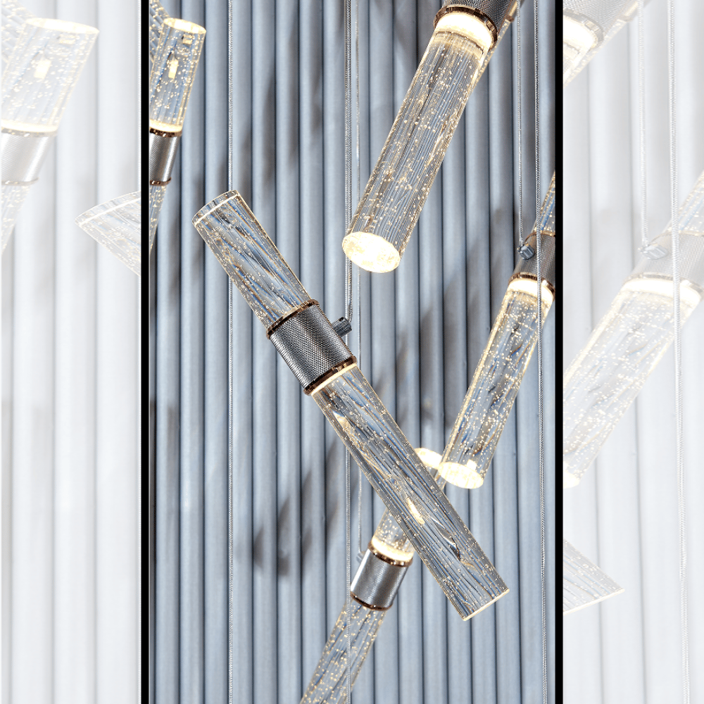 Avonni, 58014 Ailesi Krom Galeri Boşluğu Avizesi